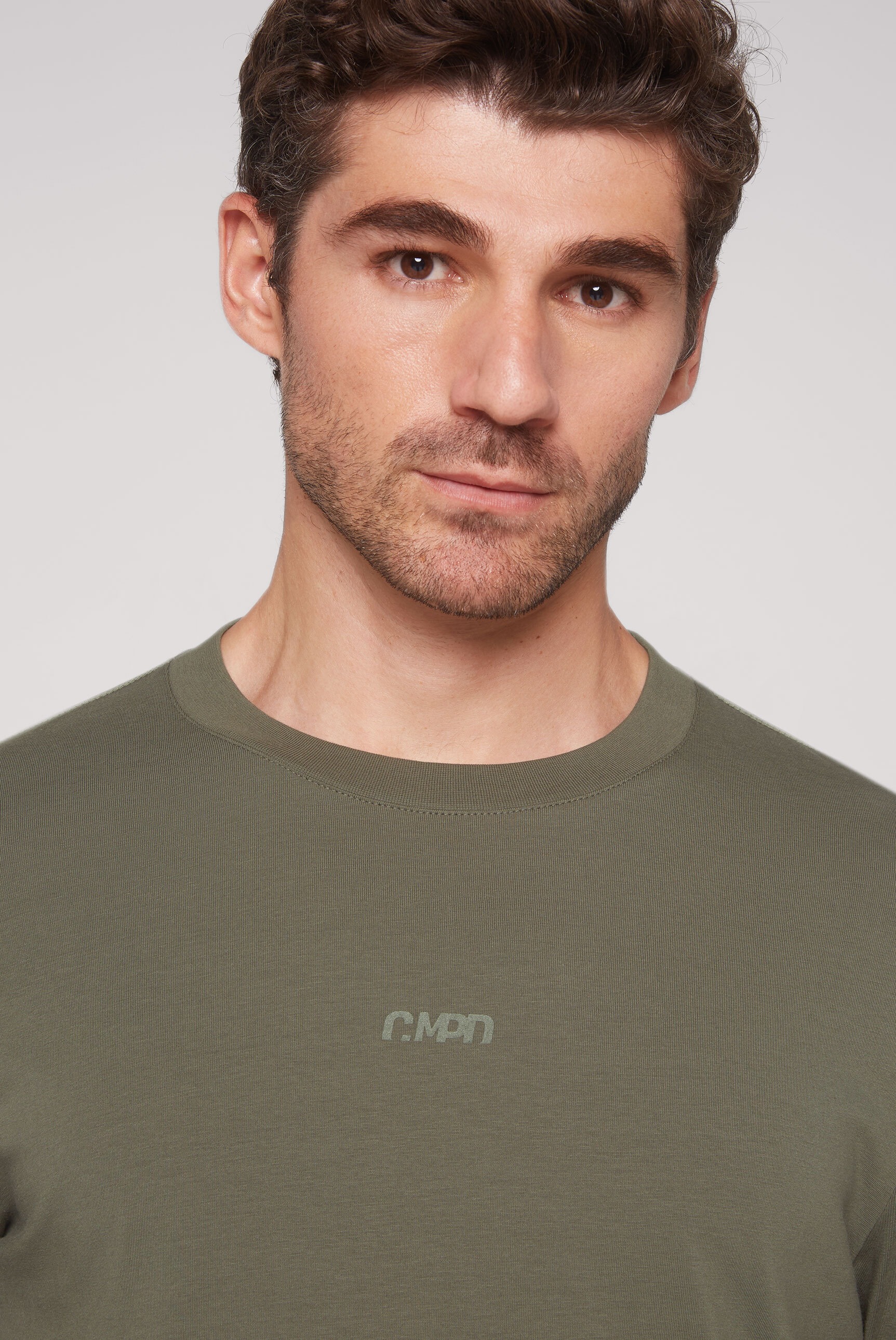 CMPD Rundhalsshirt, mit Necktape