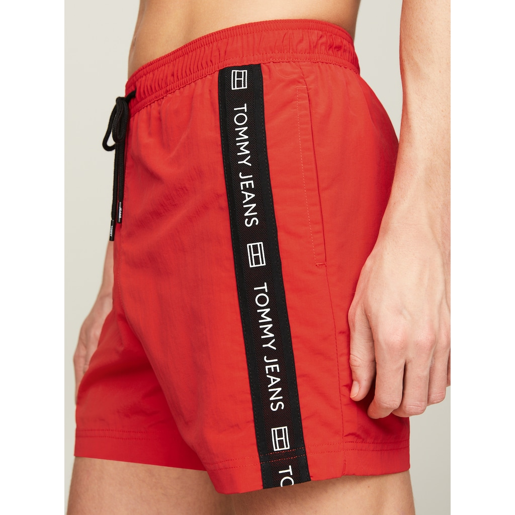 Tommy Hilfiger Swimwear Badeshorts »SF MEDIUM DRAWSTRING SIDE TAPE«