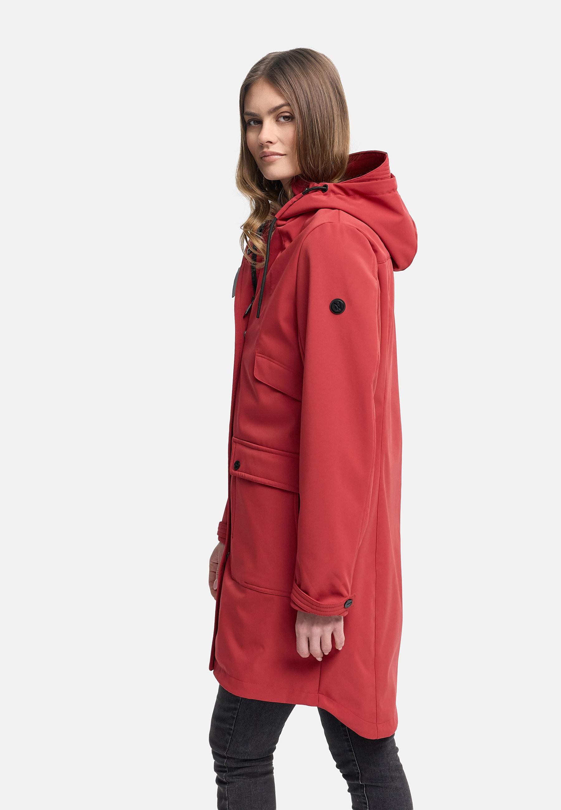 Navahoo Kurzmantel »Morgennebel 14« Leichter Softshellmantel für den Übergang