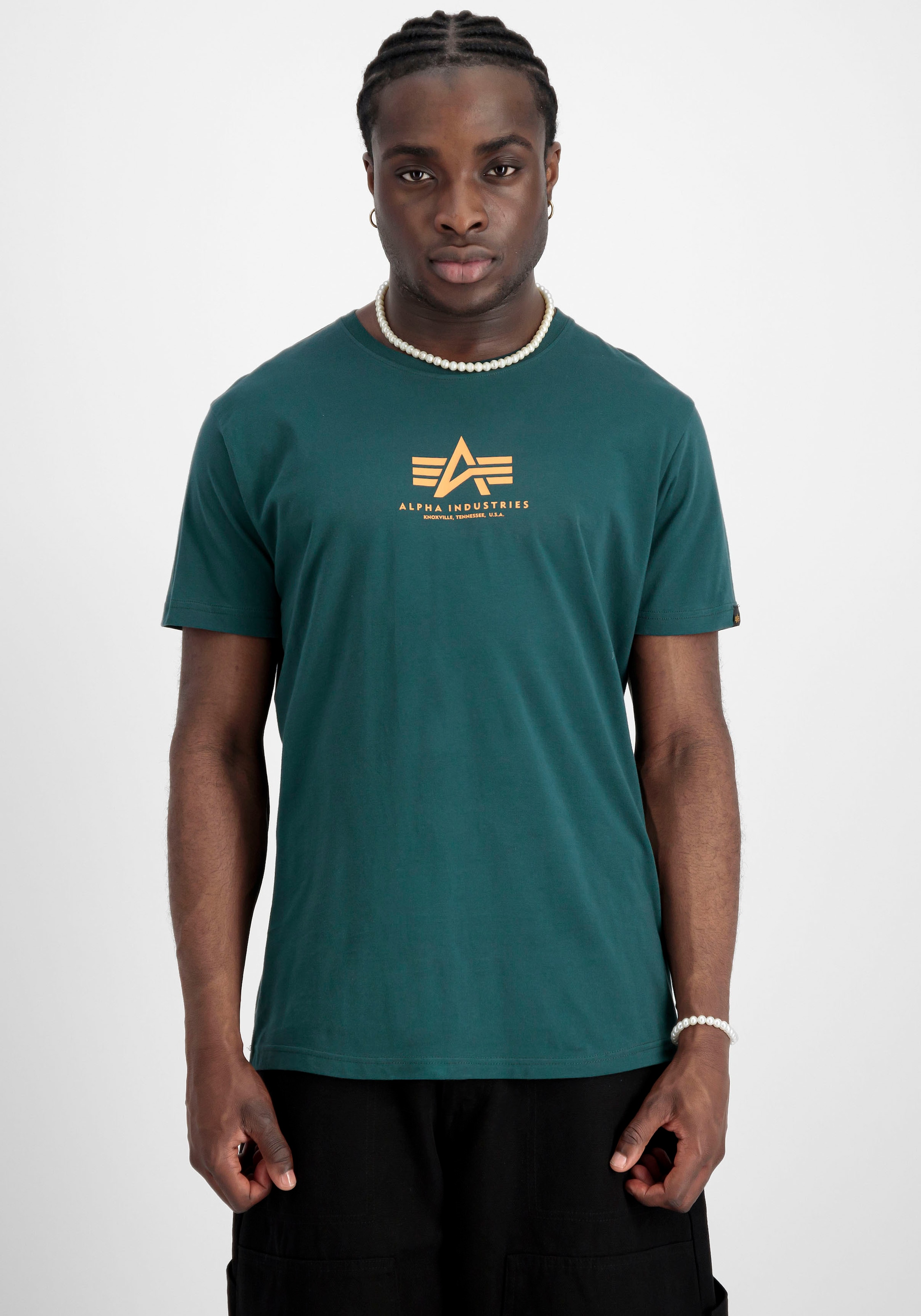 Alpha Industries Rundhalsshirt "Basic T ML" günstig online kaufen