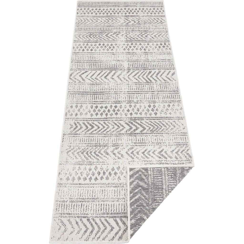 NORTHRUGS Läufer »BIRI«, rechteckig, In-& Outdoor, Wetterfest, Balkon, Garten, Wohnzimmer, Wasserfest, Boho