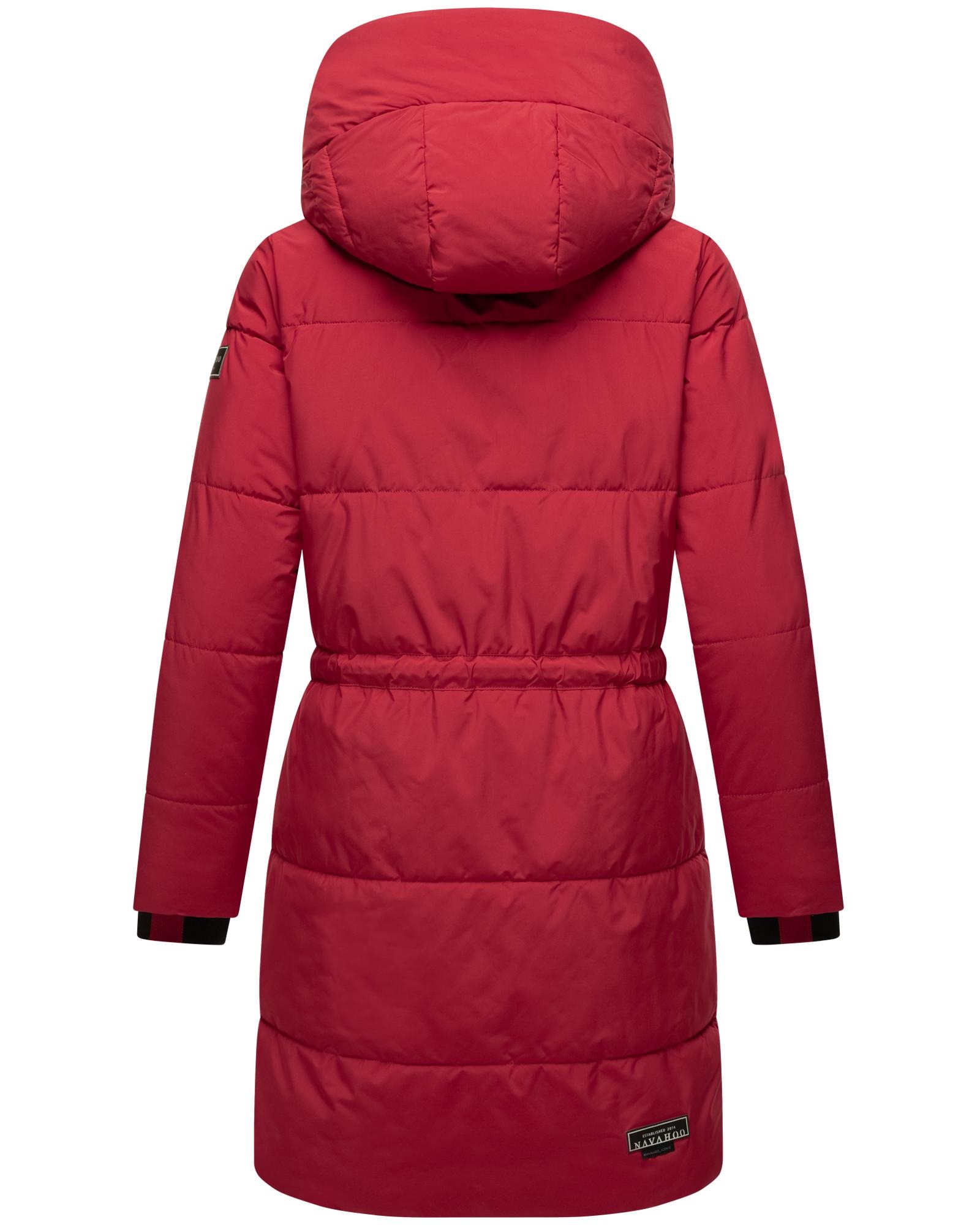 Navahoo Steppmantel »Zuckertatze XIV«, Stylischer Winterparka mit verstellbarer Kapuze