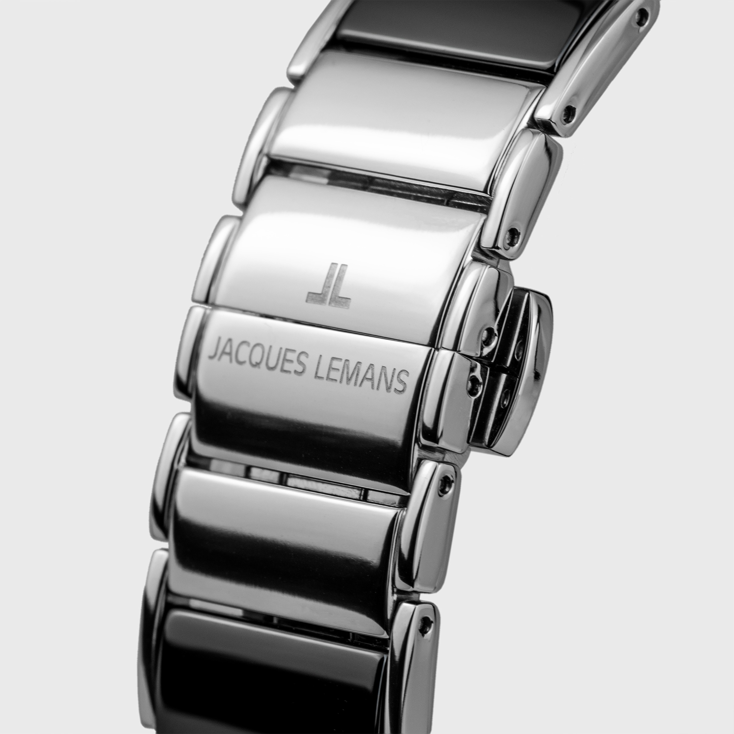 Jacques Lemans Quarzuhr »Dublin« Armbanduhr, Damenuhr, Keramik, analog