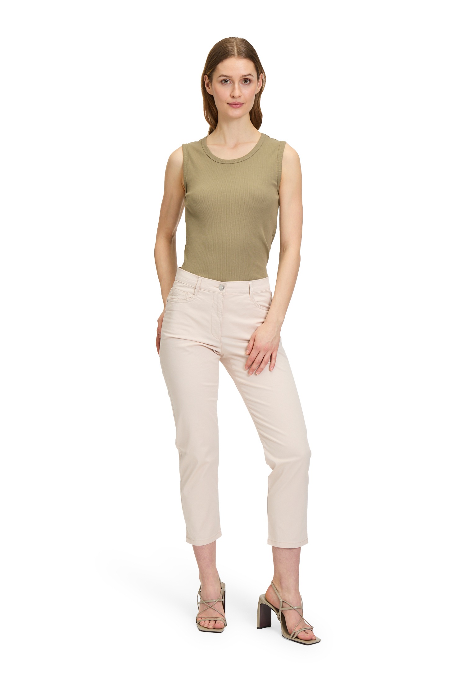 Betty Barclay T-Shirt »Betty Barclay Trägertop mit Rippenstruktur«, (1 tlg.), Material