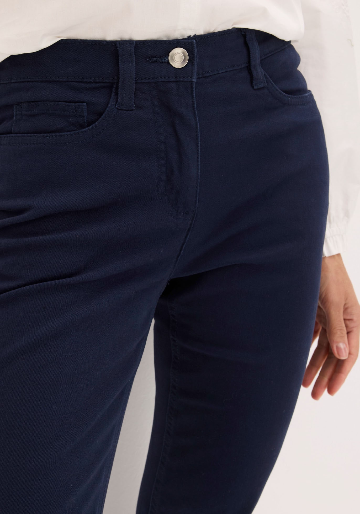 bonprix Stretch-Hose  7/8-Länge, schmale Passform, aus überwiegend Baumwolle