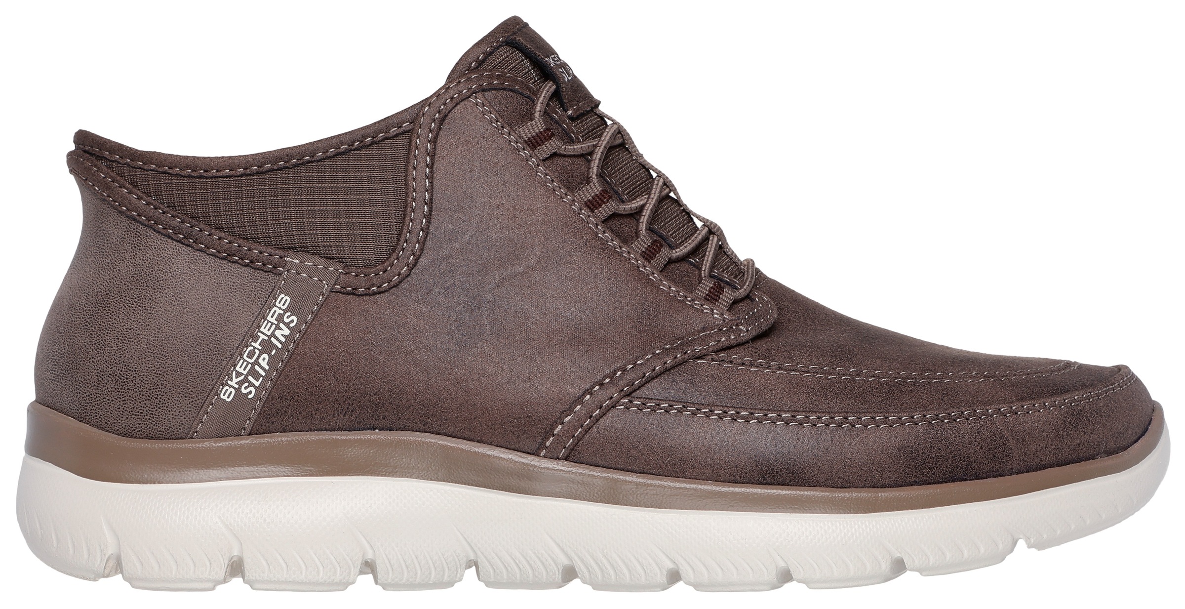 Thumbnail - Skechers Slip-On Sneaker "SUMMITS", Schnürboots, Mid Cut Sneaker mit Hands Free Slip-Ins™