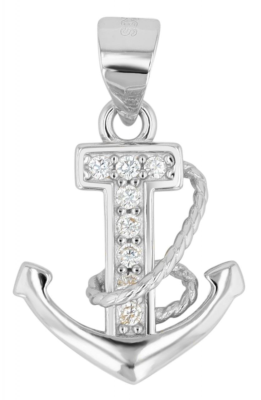 Adelia's Anchor Pendant 925 Sterling Silver Silver