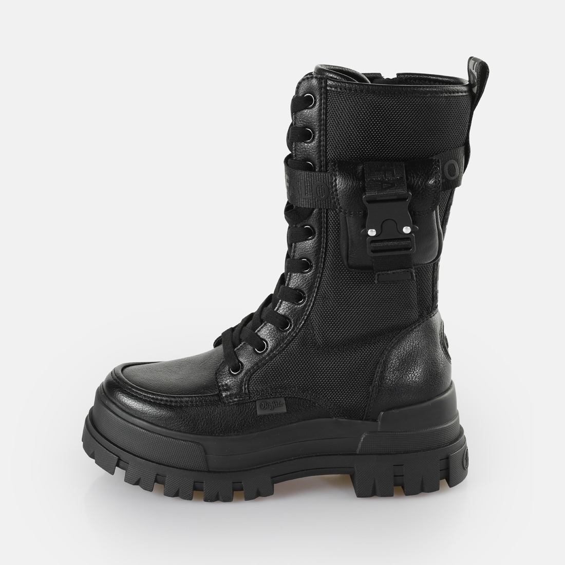 Buffalo Stiefel "ASPHA COM HI" Stiefel mit Profilsohle und kleinem Täschchen