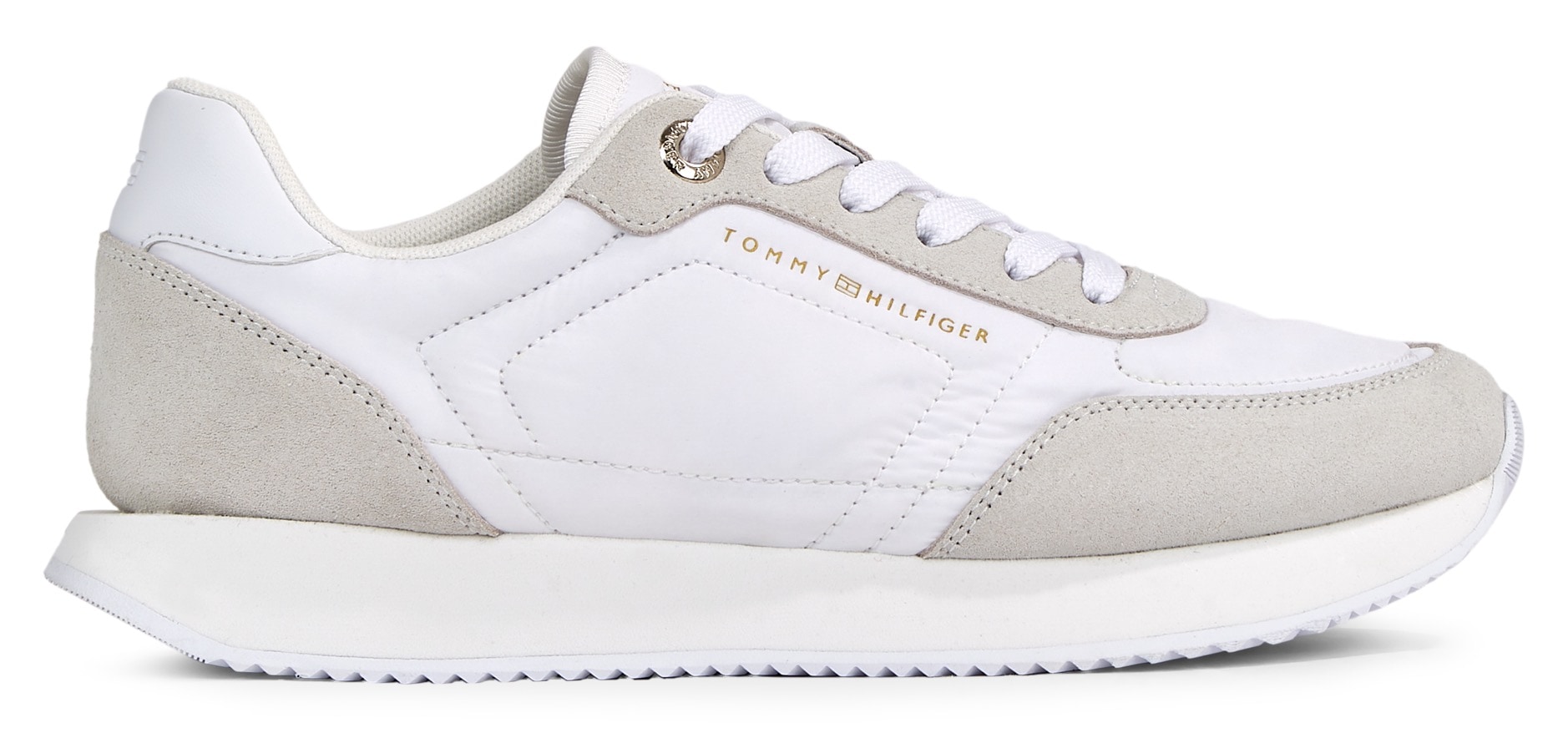 Tommy Hilfiger Plateausneaker "ESSENTIAL RUNNER", in cleanem Style, Freizei günstig online kaufen