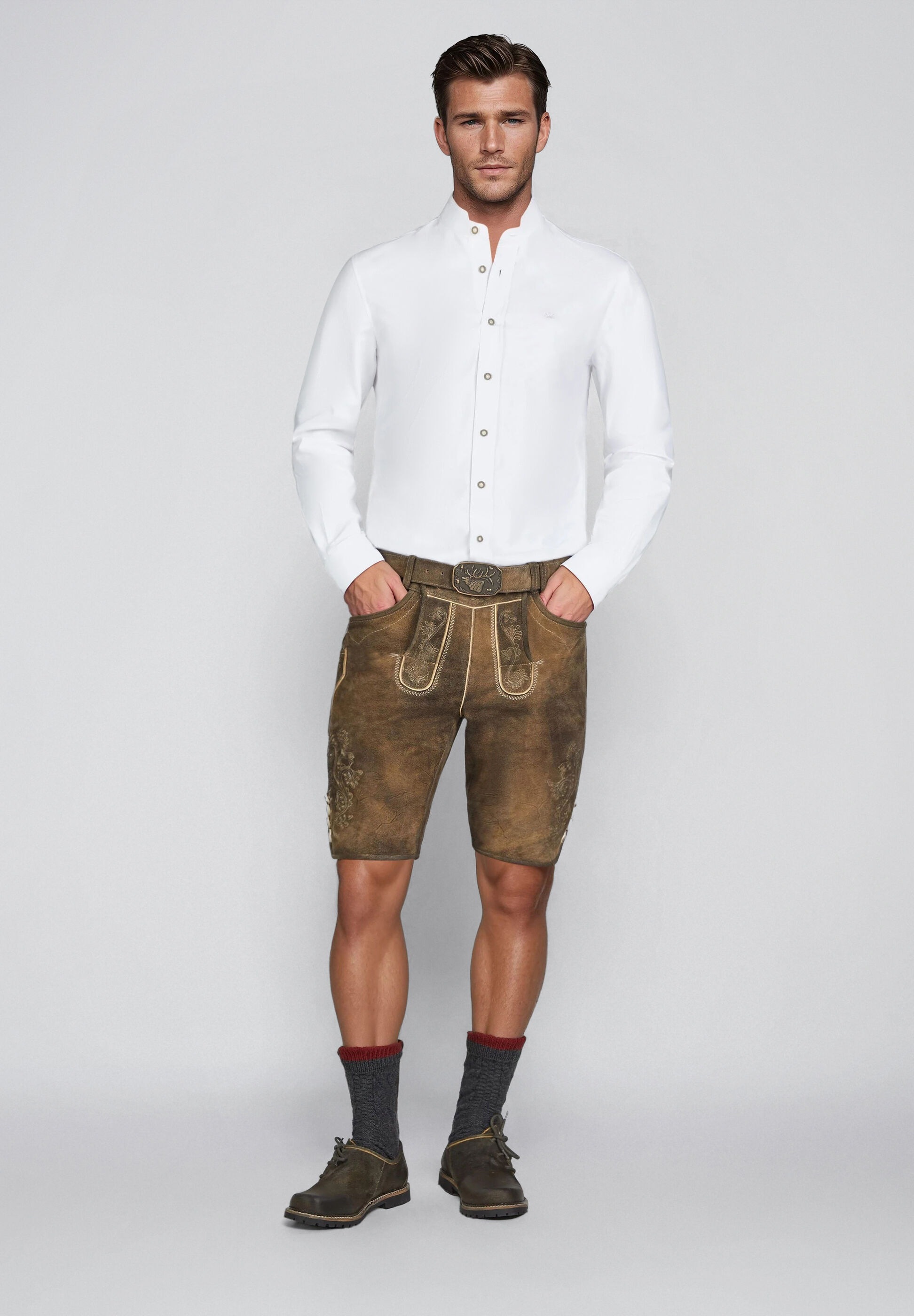 Spieth & Wensky Lederhose »Everest«  Länge 45cm