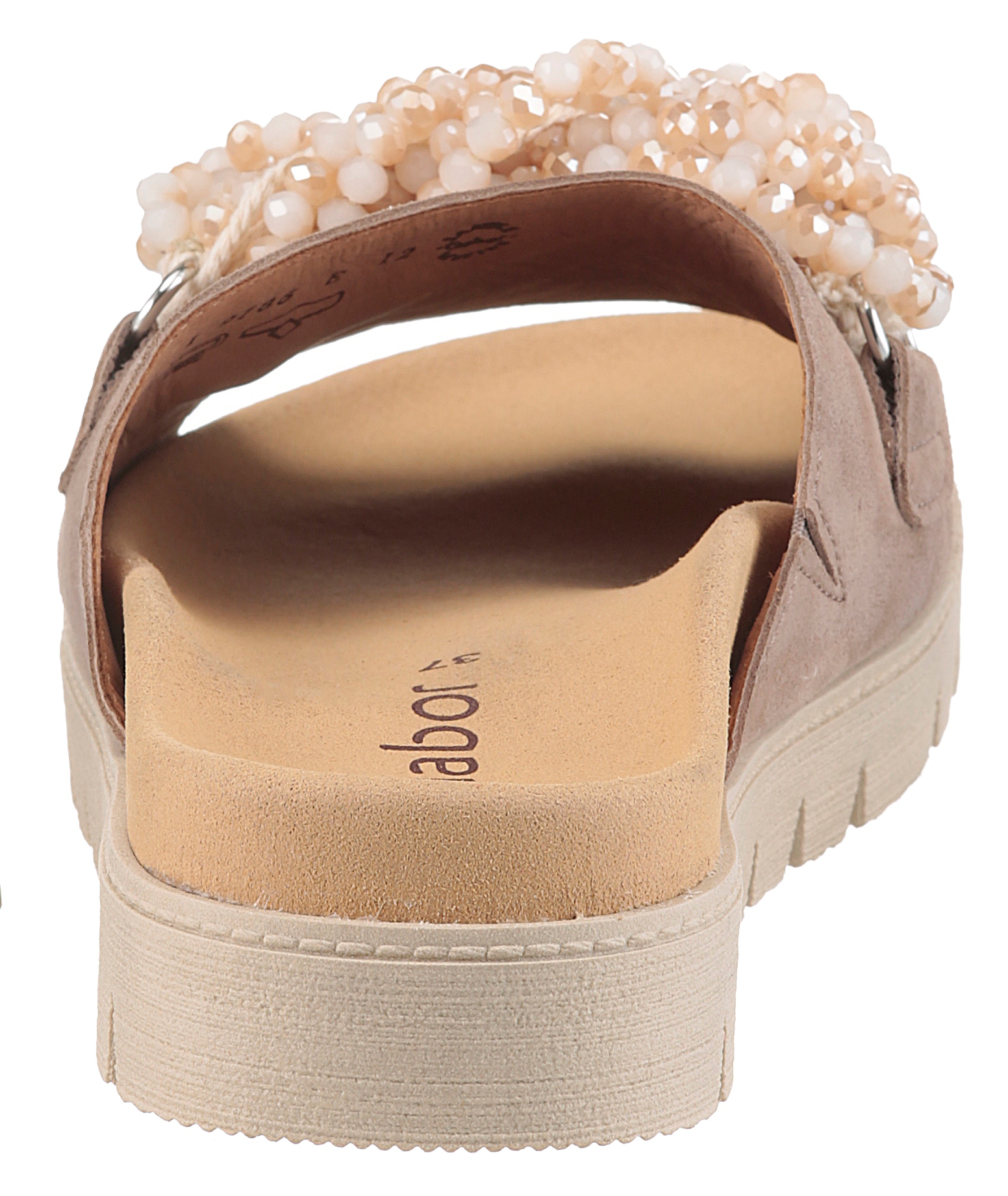 Gabor Pantolette, Plateau, Sommerschuh, Schlupfschuh mit Best Fitting Ausstattung