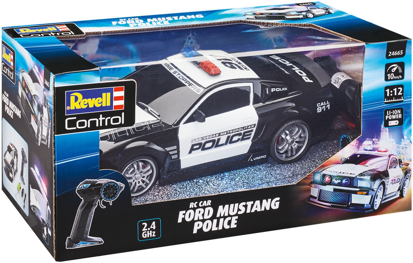 RC Car Ford Mustang Police Revell Control - RC Modelle & Zubehör