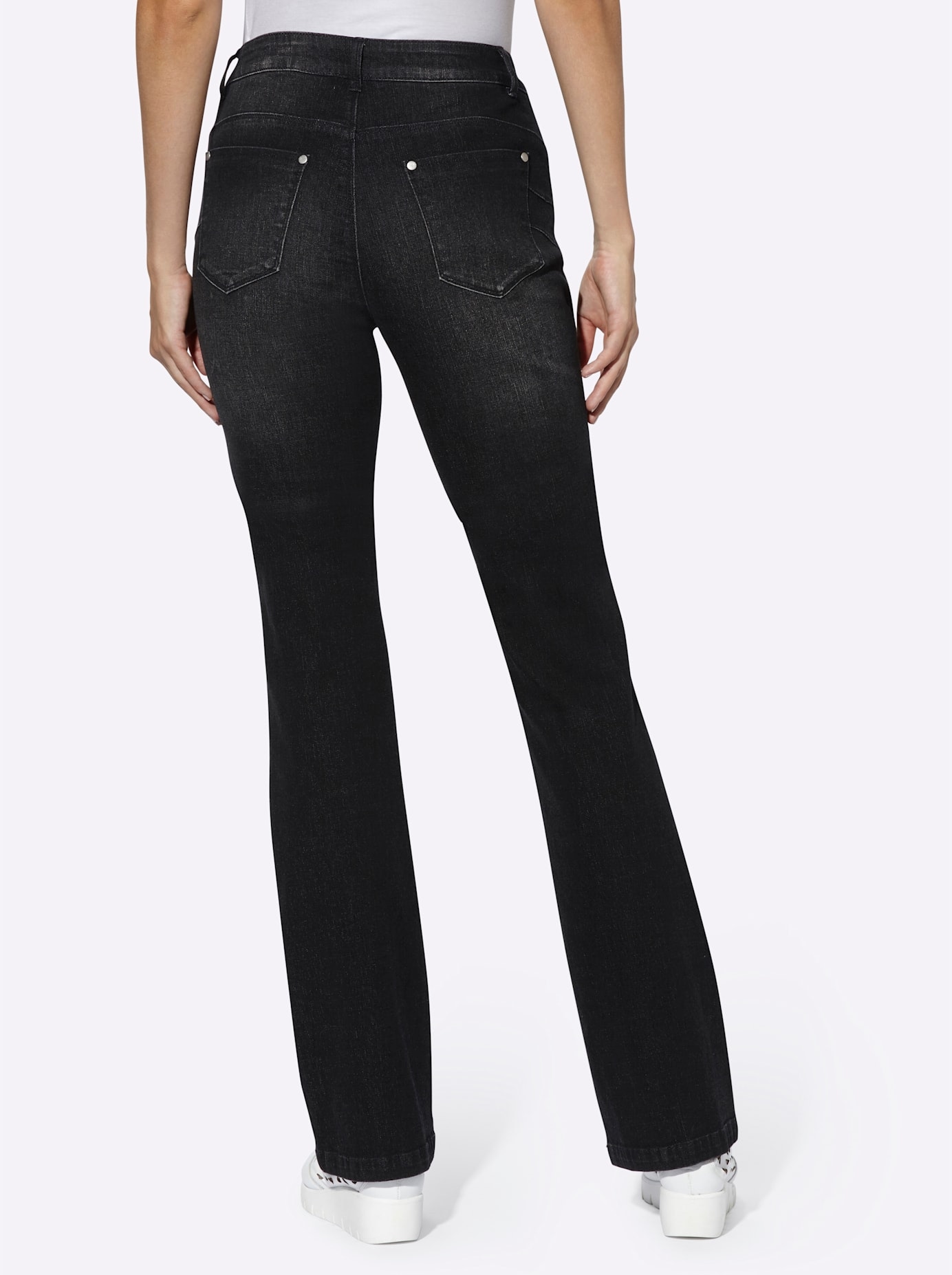 heine Bootcut-Jeans, (1 tlg.)