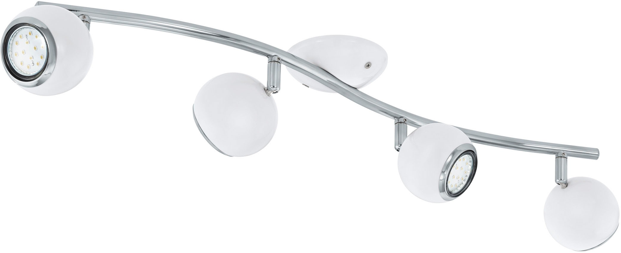EGLO LED Deckenspots BIMEDA, LED-Board-GU10, Warmweiß, LED Deckenleuchte, LED Deckenlampe