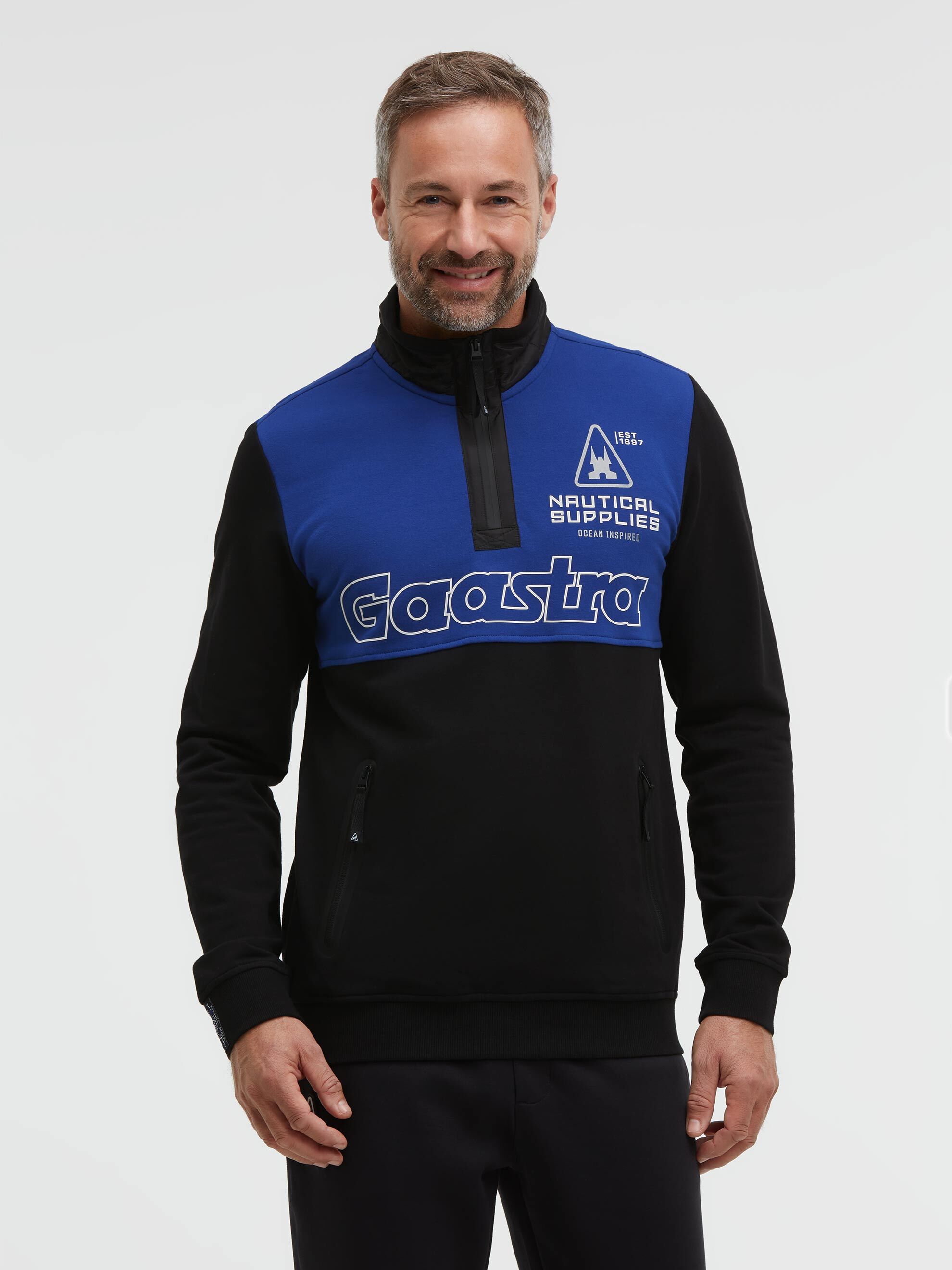 Gaastra Sweater, mit Reißverschluss-Taschen