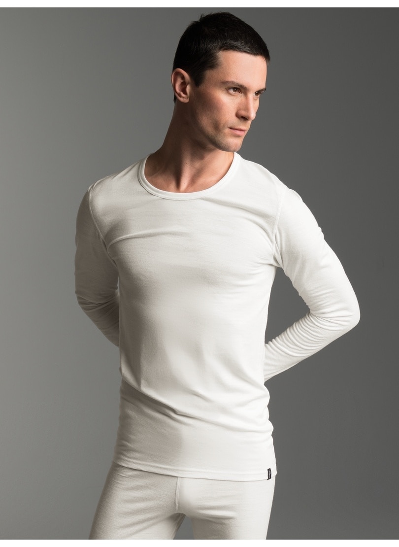 Trigema Longsleeve "TRIGEMA Sportshirt aus Merinowolle" 1 Stk.