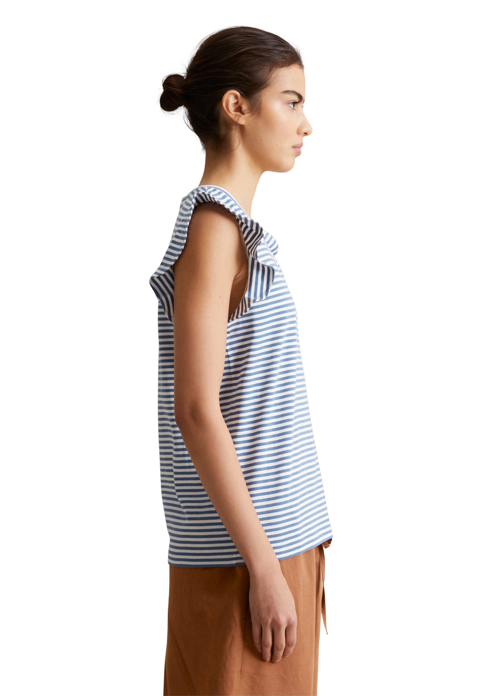 Marc O'Polo DENIM T-Shirt »aus gestreiftem Single Jersey«