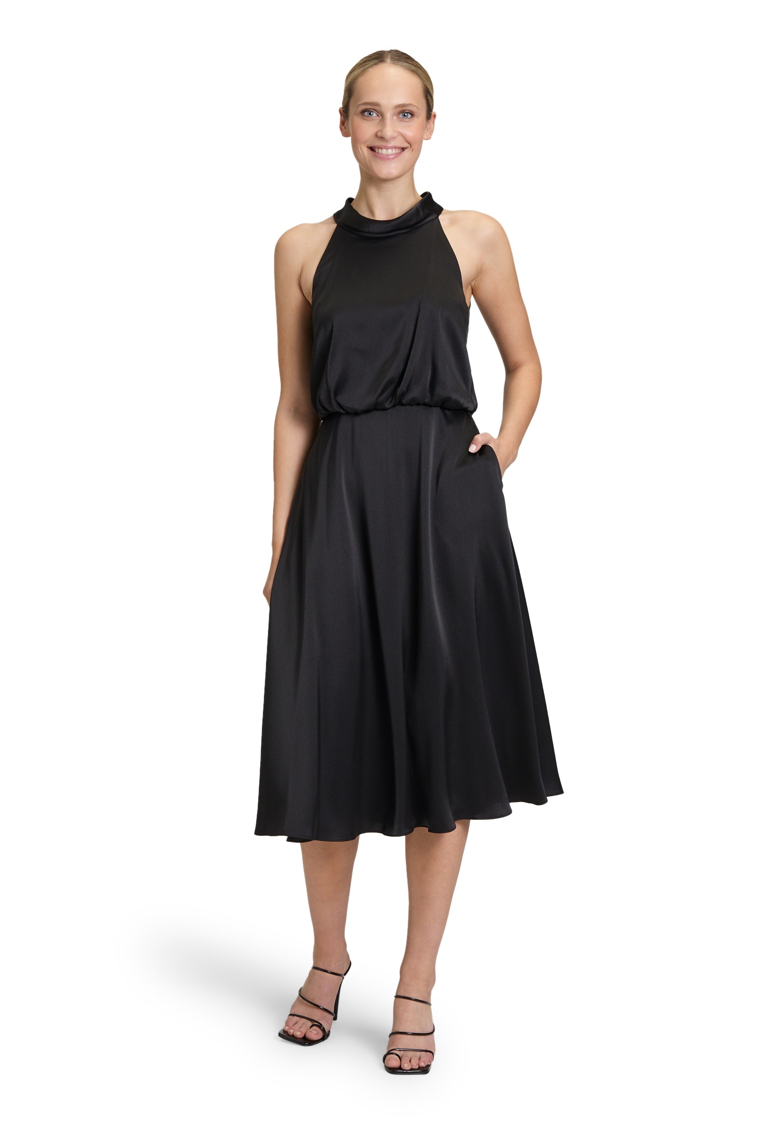 Vera Mont Cocktailkleid "Damen mit Stehkragen" Nahttasche Material günstig online kaufen