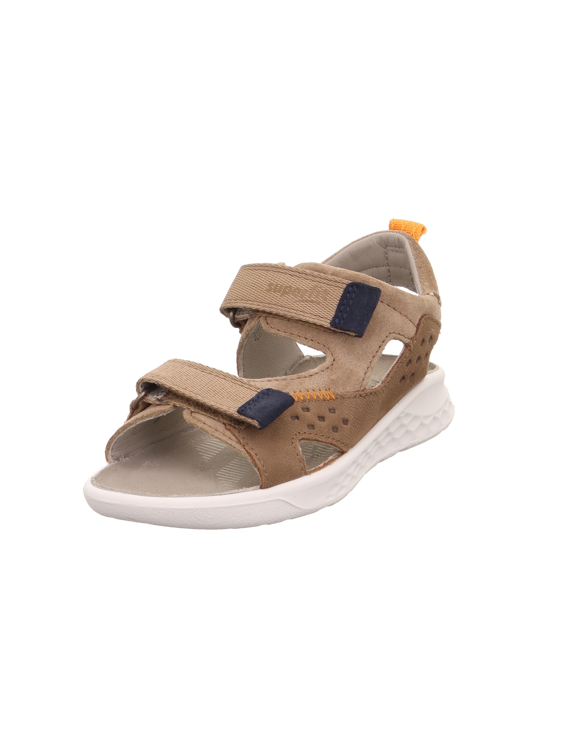 Superfit Lagoon Girls Sandal Brown-Orange 29