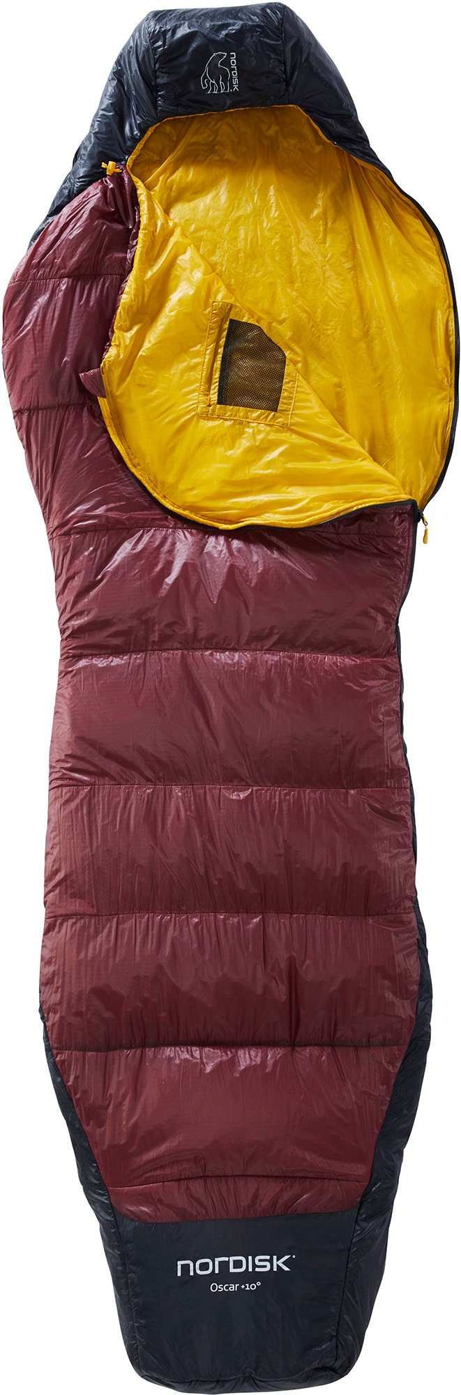 Nordisk Mumienschlafsack »Oscar +10Â° Curve«, (2 tlg.)