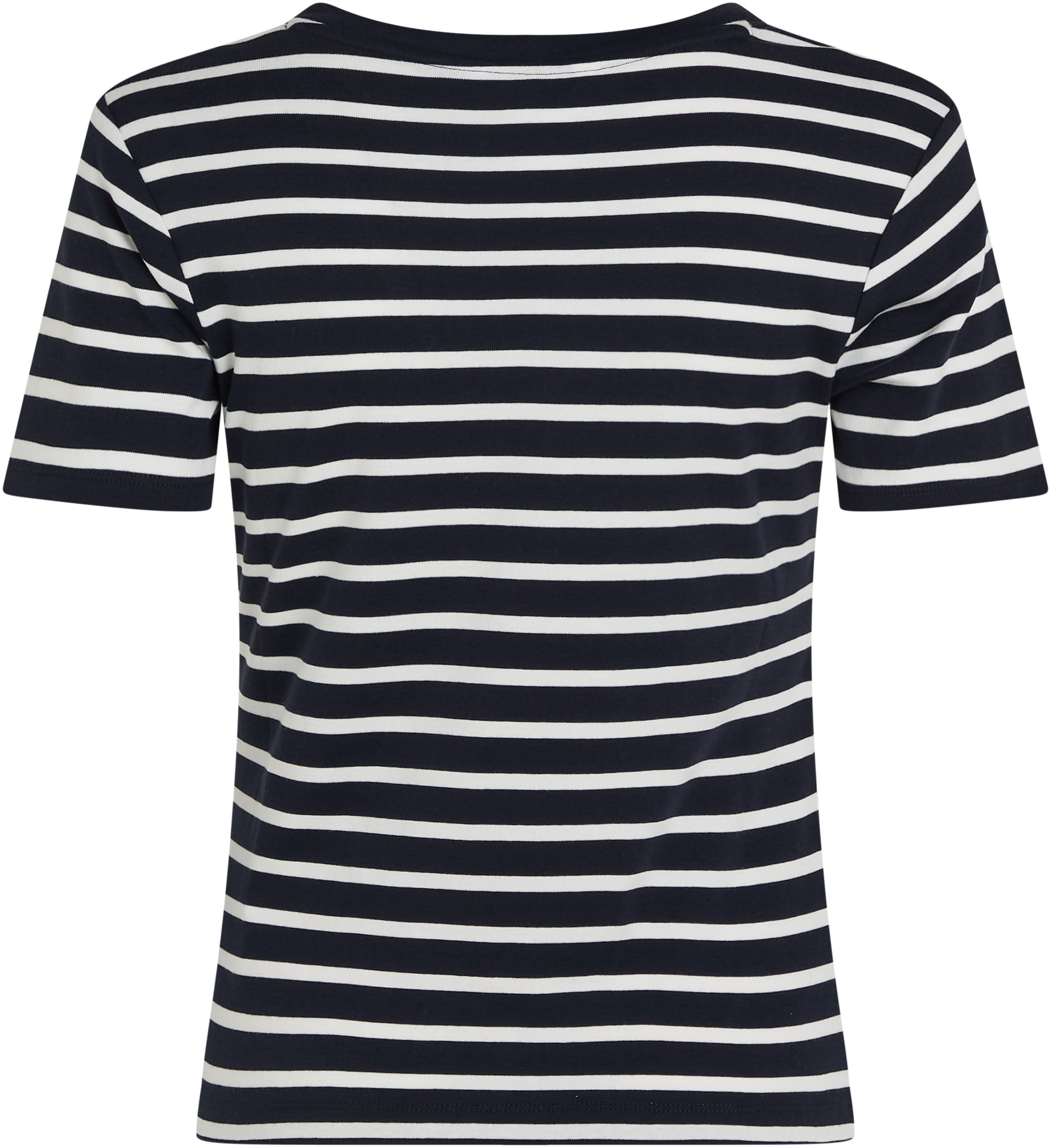 Tommy Hilfiger T-Shirt »SLIM CODY V-NK SS«, mit Logostickerei