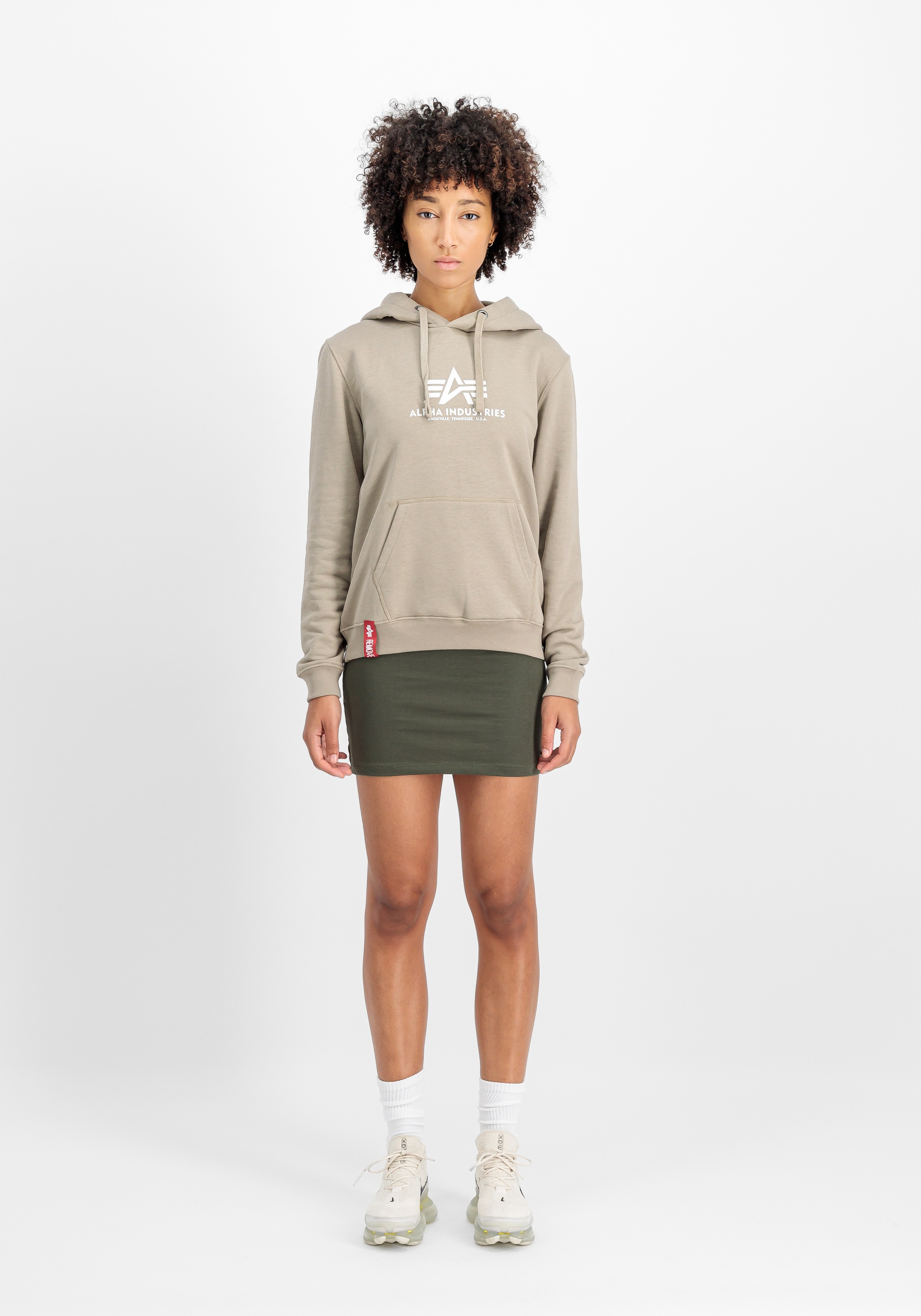 Thumbnail - Alpha Industries Hoodie "Alpha Industries Women - Hoodies New Basic Hoodie BL W"