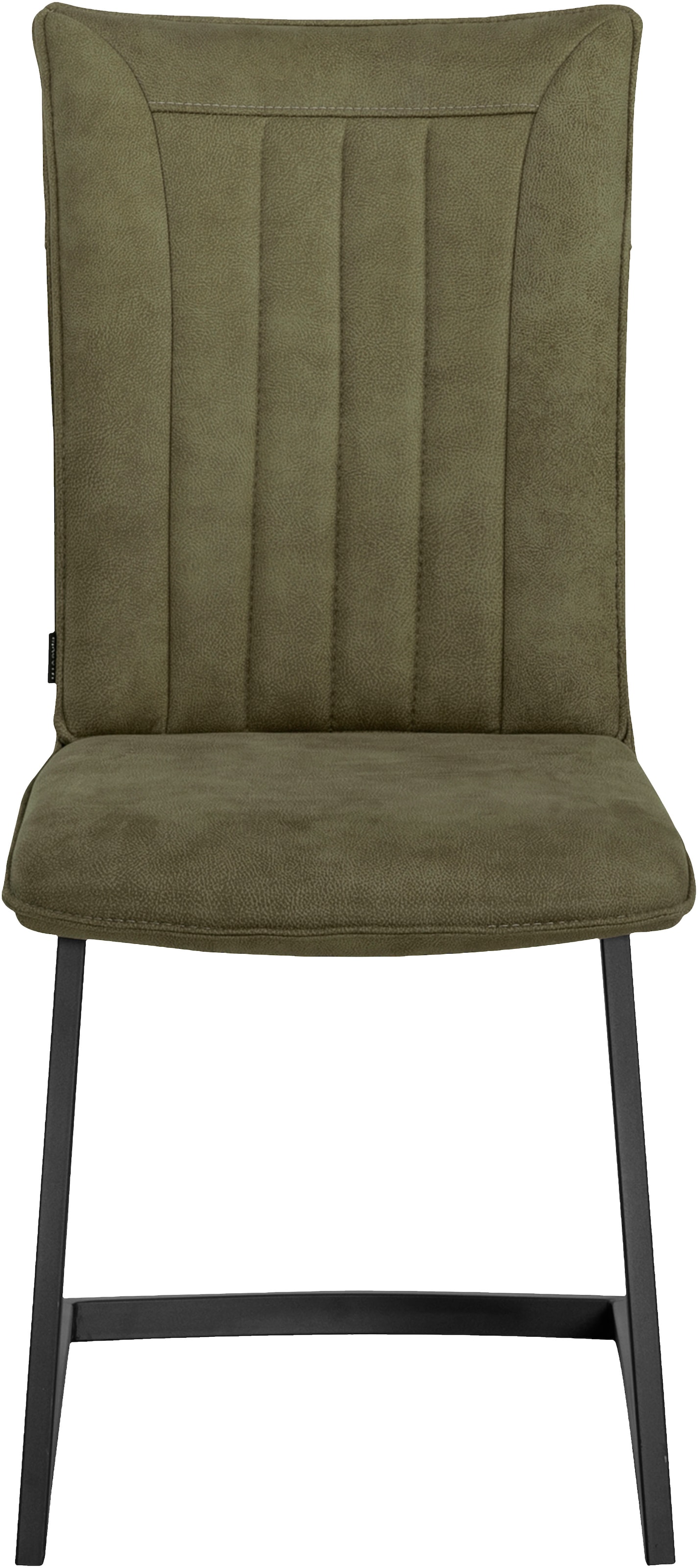 OMG Design Freischwinger »Amara«, (Set), 2 St., Stoff, Esszimmerstuhl, Küchenstuhl, pflegeleichter Bezug