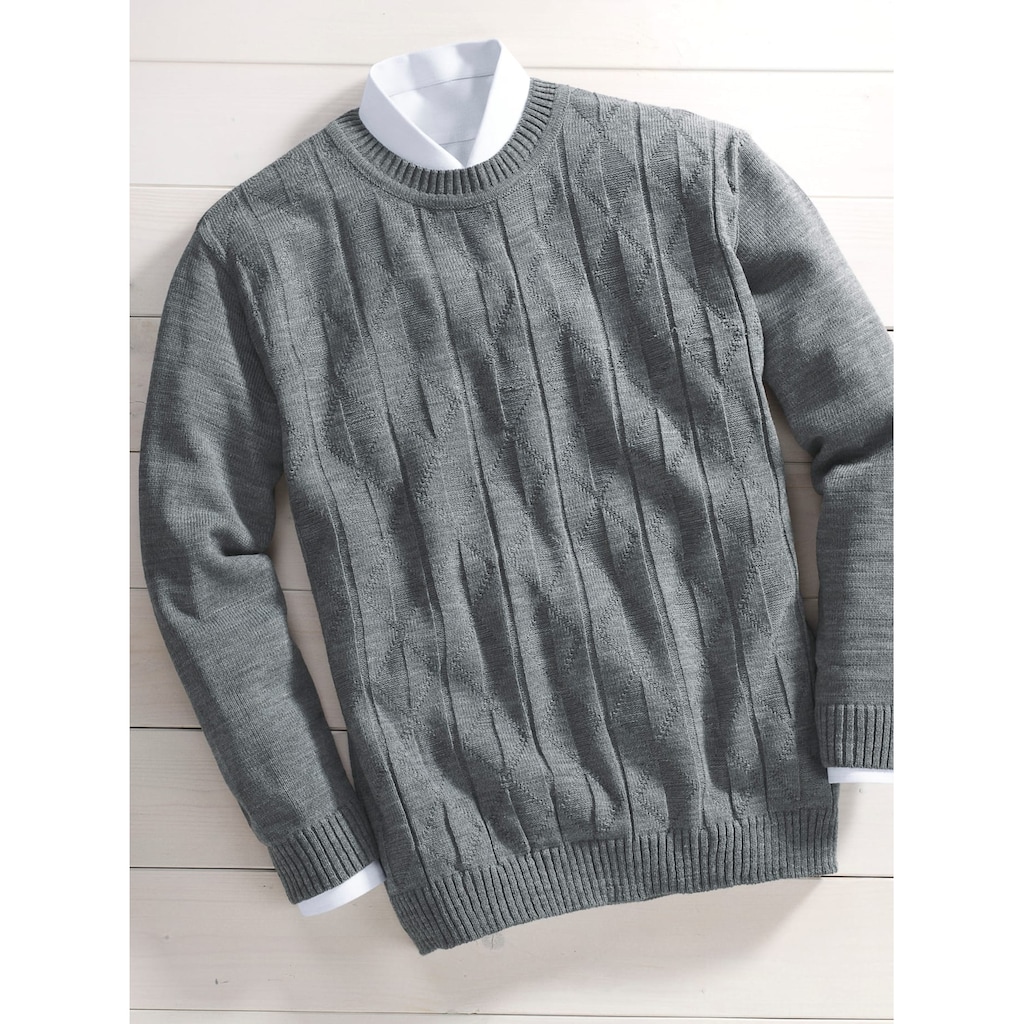 Classic Rundhalspullover »Pullover«