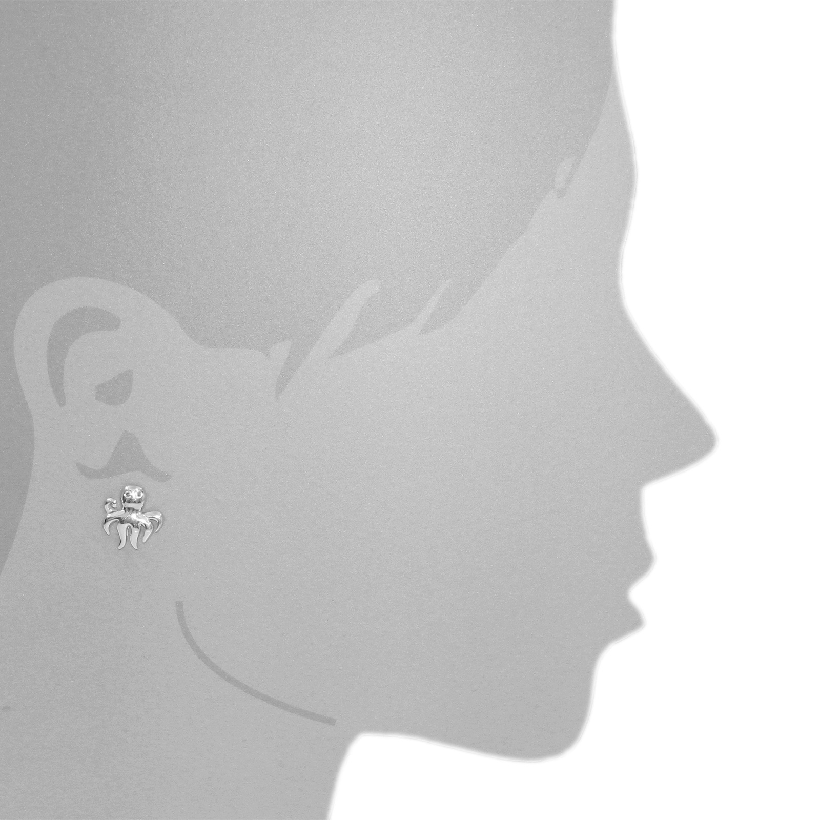 OSTSEE-SCHMUCK Paar Ohrstecker »Ostsee-Schmuck Ohrstecker Krake Ohrstecker Krake«, (2 tlg.)