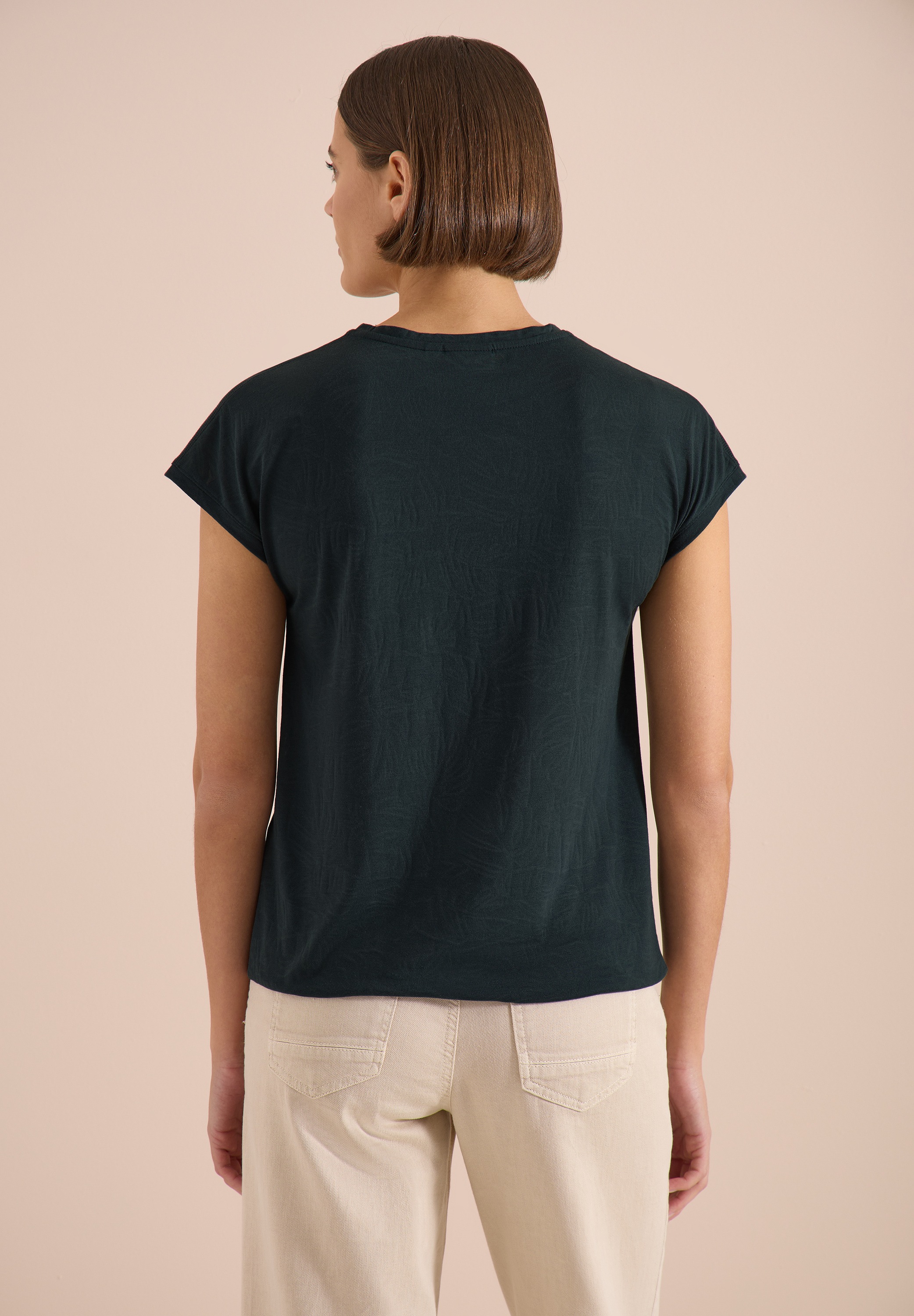 Cecil T-Shirt im soften Baumwoll-Mix