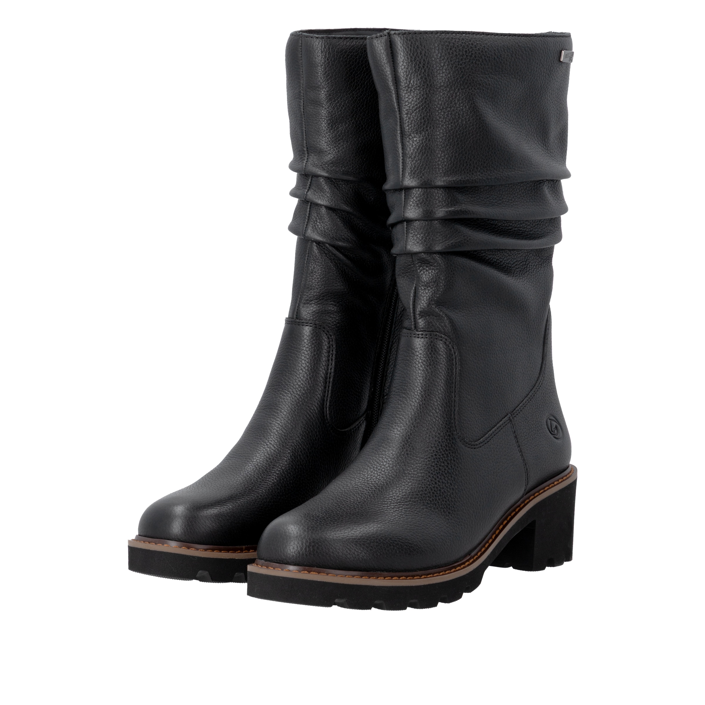 Remonte Winterstiefel  Stiefel, Blockabsatz, mit slouchy Schaft und TEX-Membrane