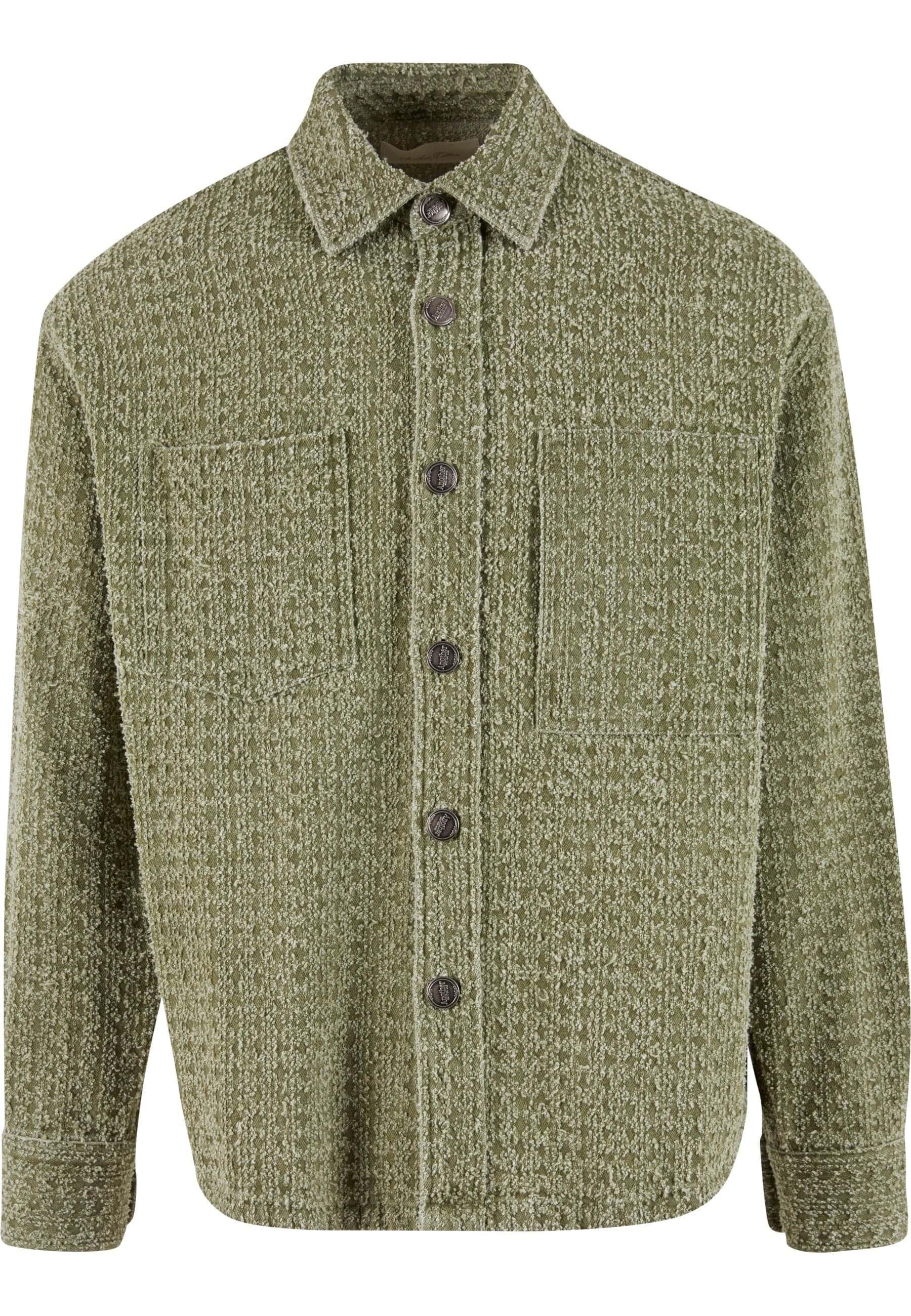 Another Cotton Lab Langarmhemd "Another Cotton Lab Distressed Overshirt" günstig online kaufen