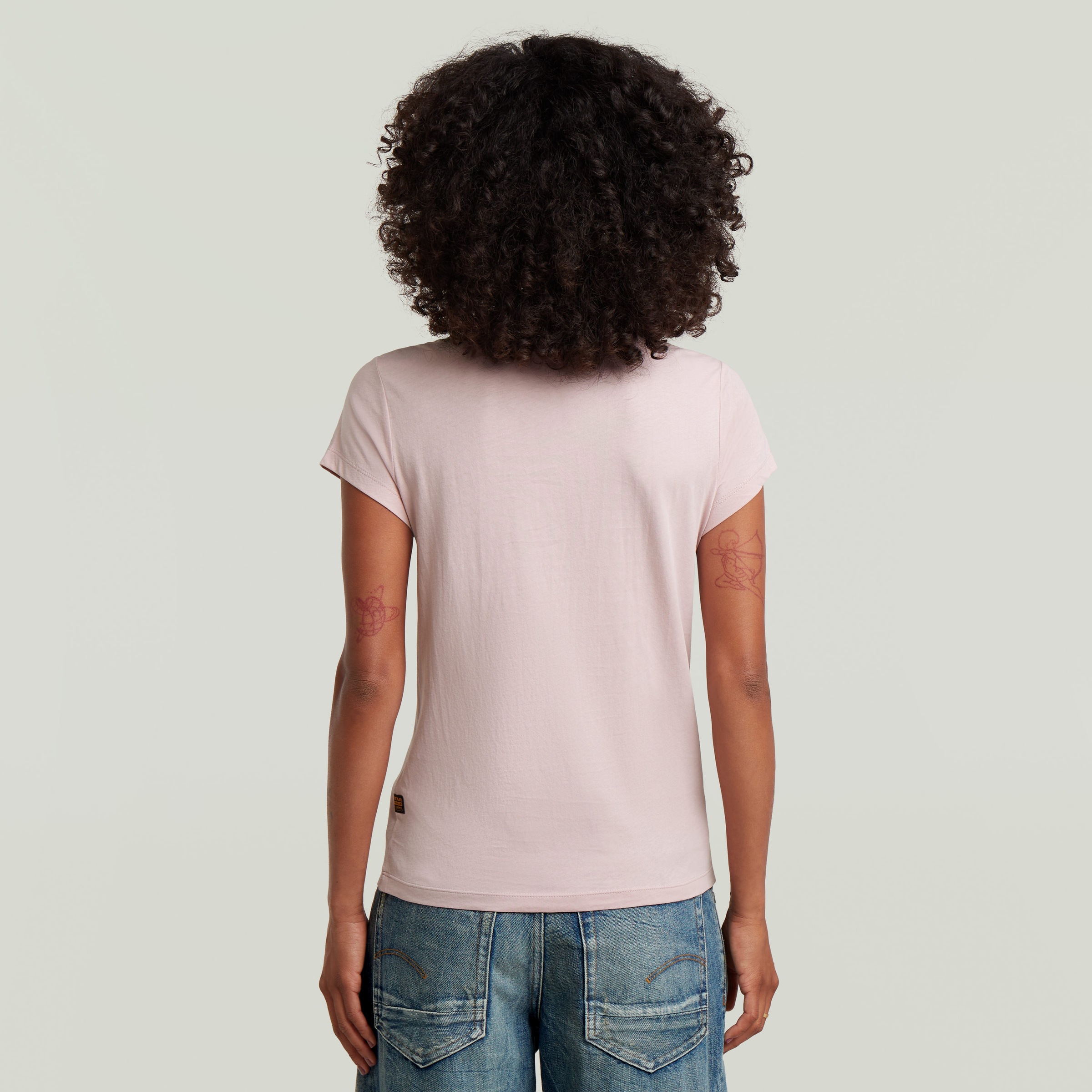 G-STAR V-Shirt "Eyben" mit Label günstig online kaufen