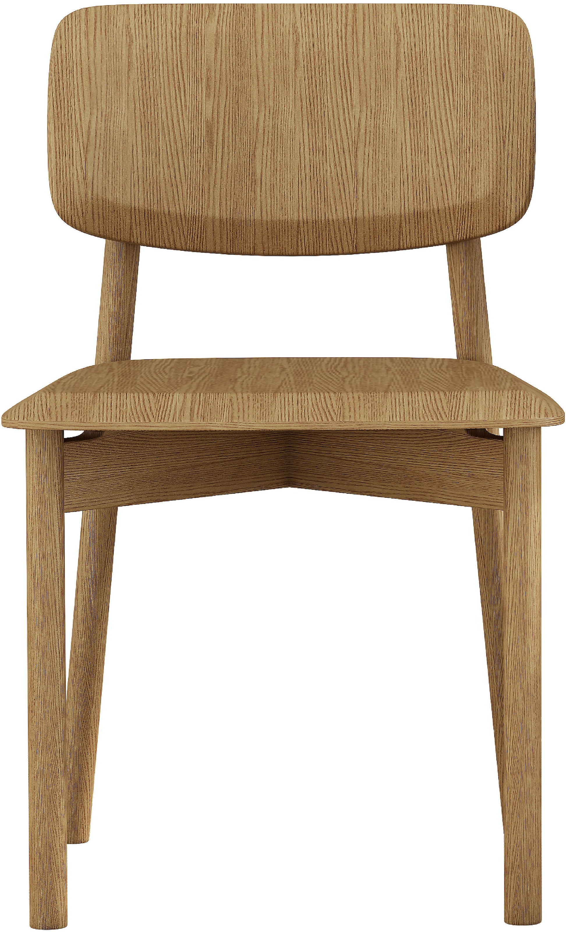 OTTO home Esszimmerstuhl »Grelia« (Set) 2 Stk.natürliche warme Eichenoptik, in zwei Farben, Sitzhöhe 46 cm