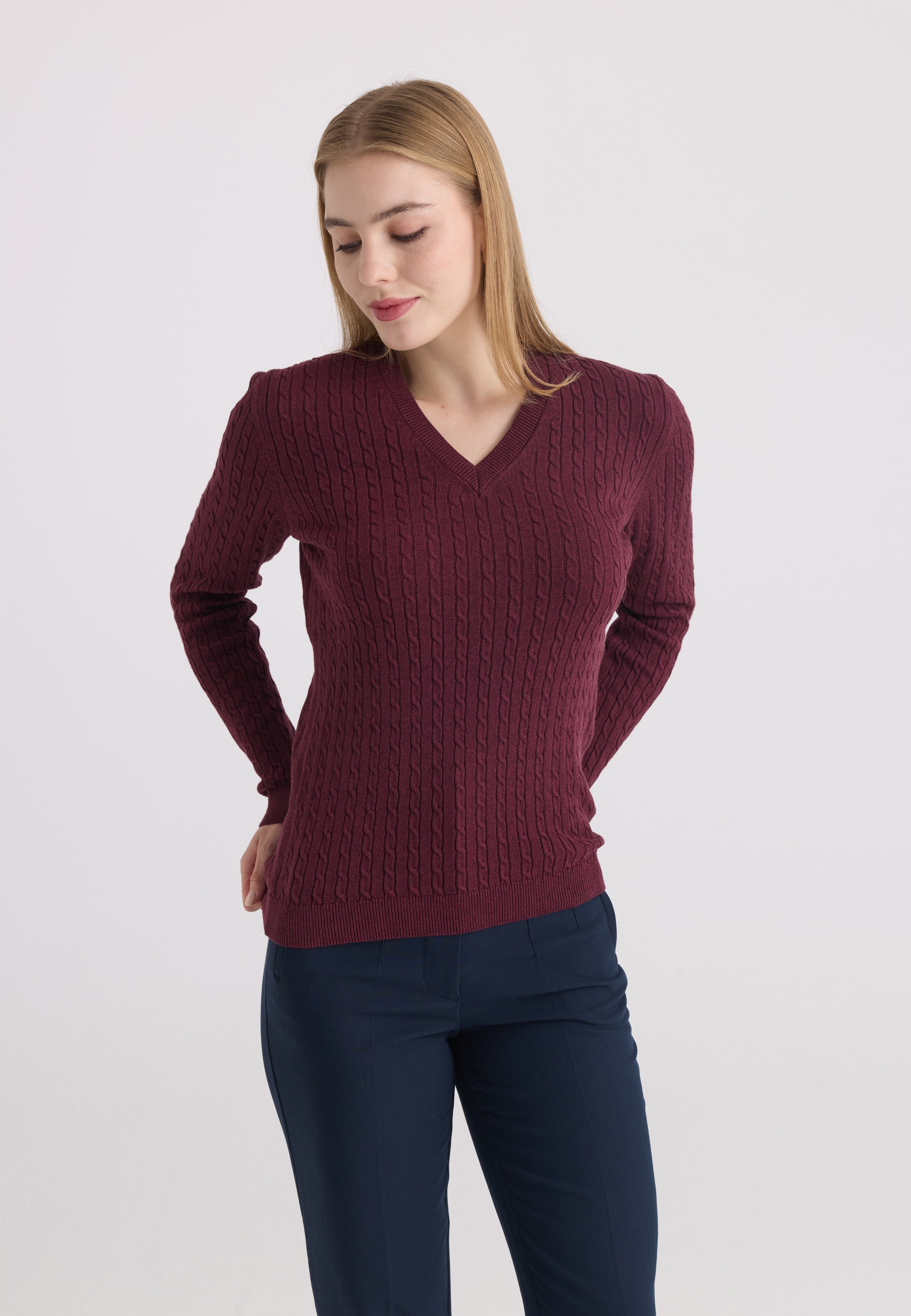 Felix Hardy V-Ausschnitt-Pullover »V-Ausschnitt-Pullover«