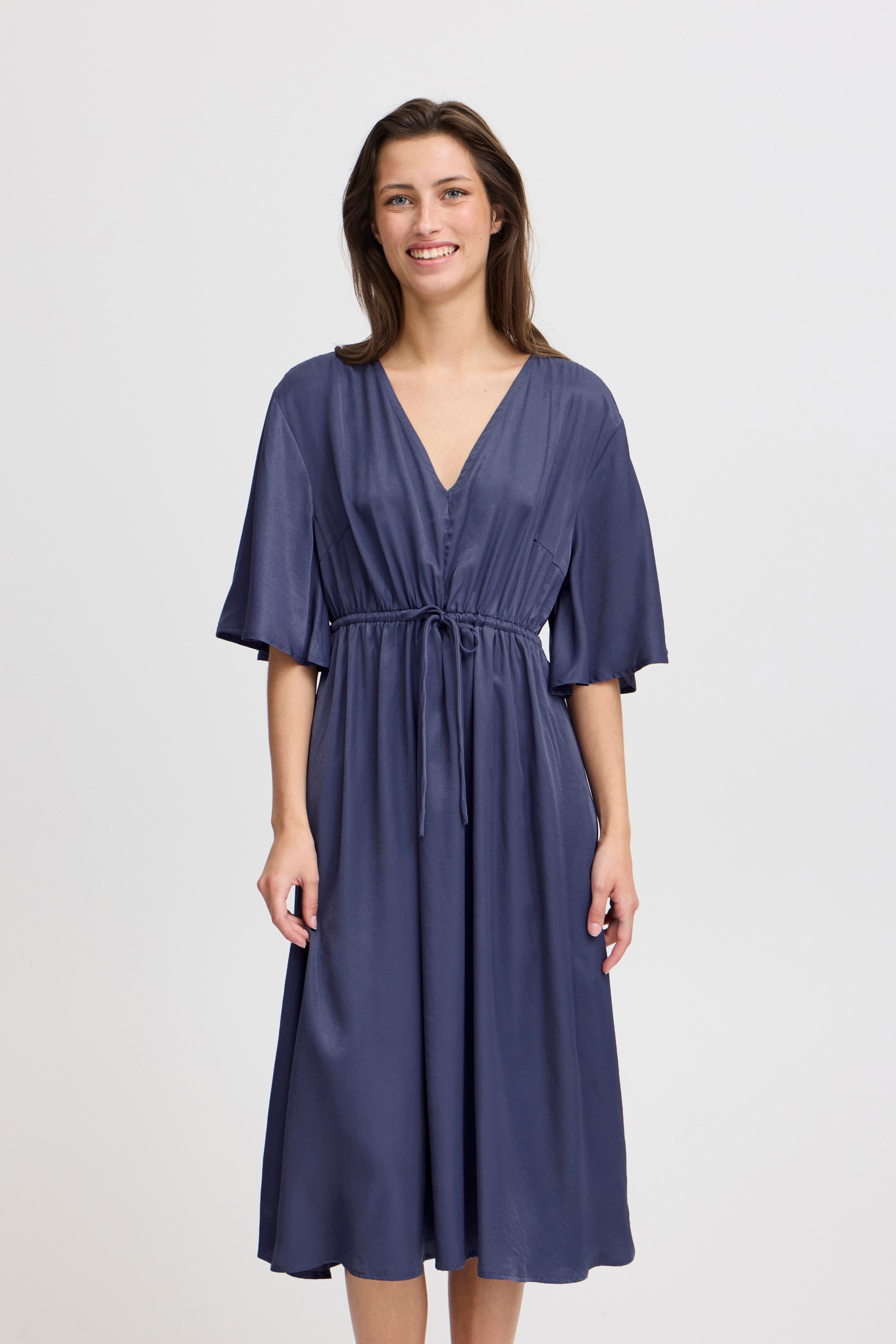 b.young Midikleid »Damen Casual BYITILDA«