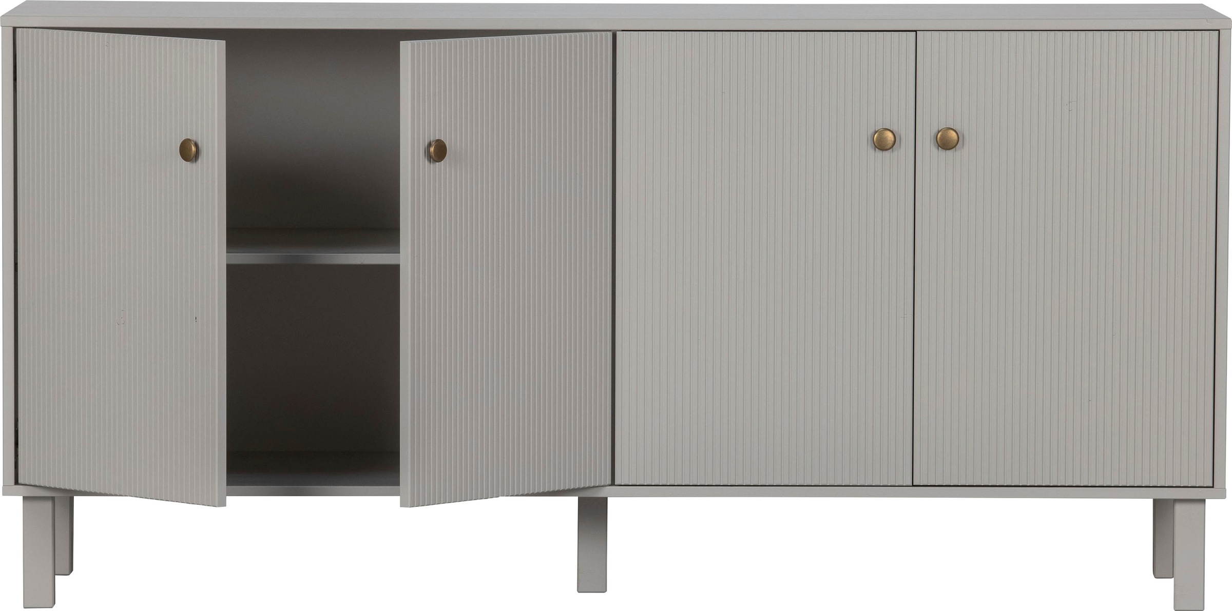 WOOOD Sideboard »Madu«, Kommode aus Kiefernholz, aus Stauraum H 78 cm x B 160 cm x T 46 cm