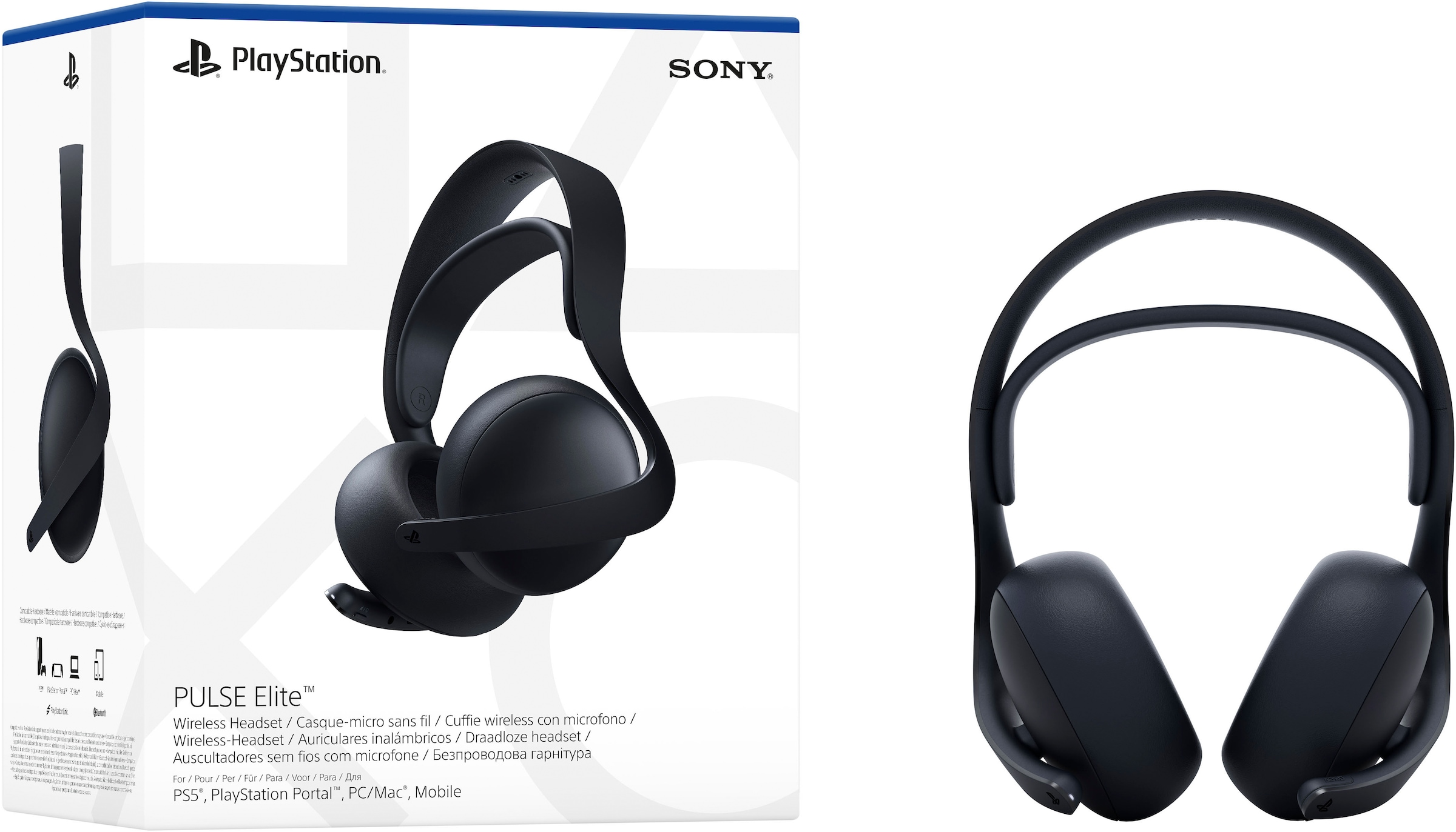 PlayStation 5 Gaming-Headset »Pulse Elite«, Bluetooth, Rauschunterdrückung