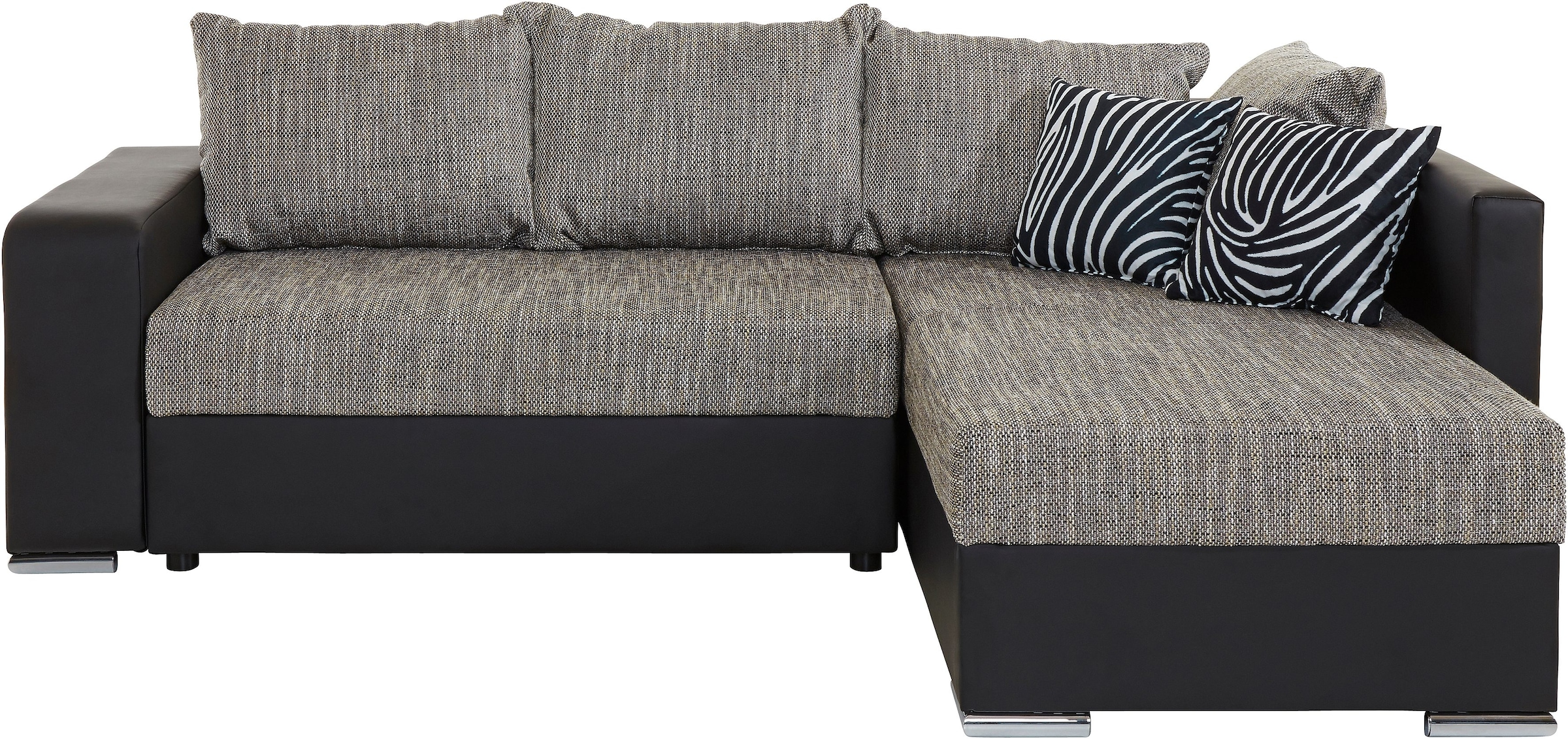 COLLECTION AB Ecksofa »John L-Form«, mit Bettfunktion, wahlweise mit Federkern