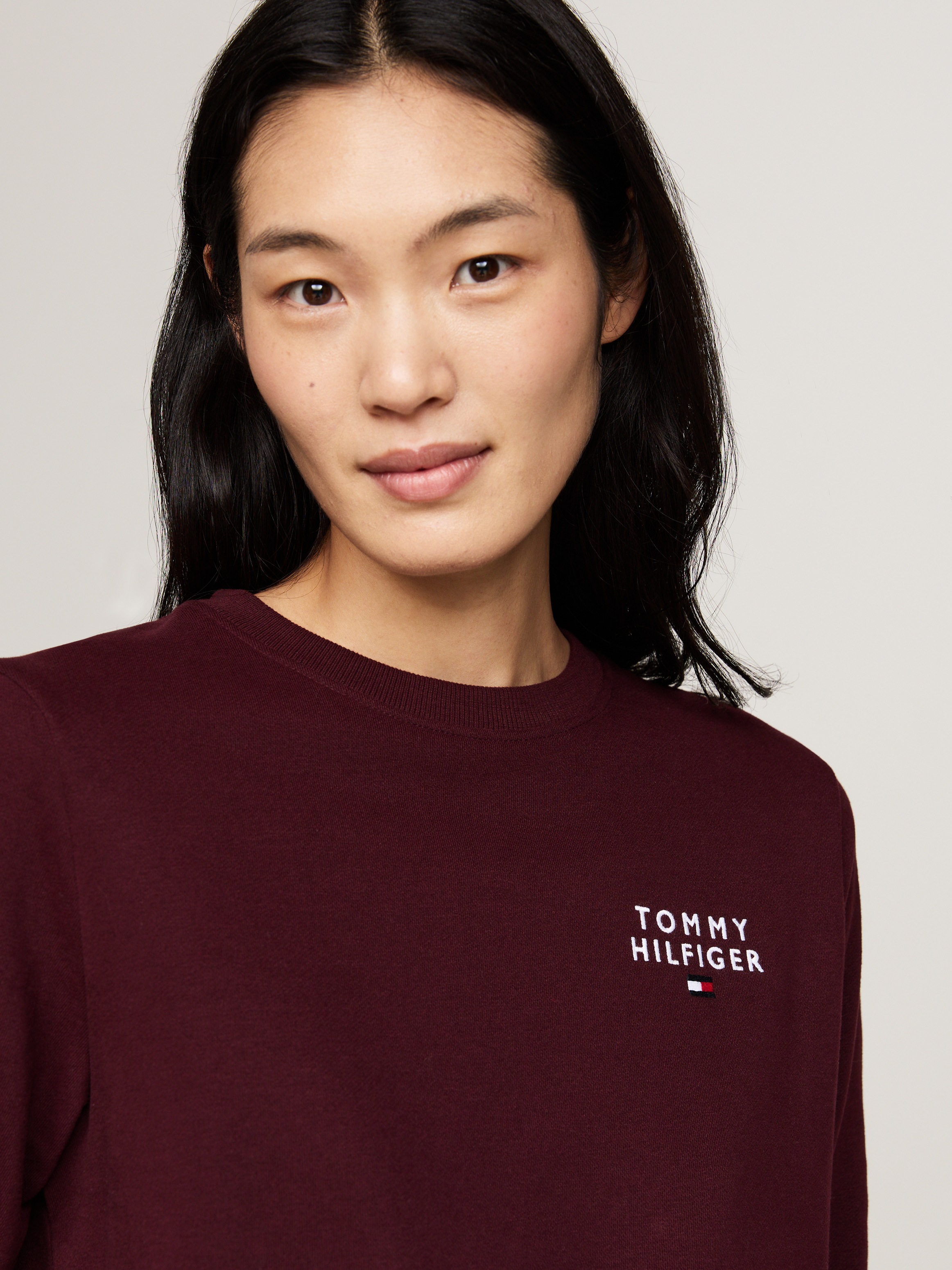 Tommy Hilfiger Underwear Rundhalspullover "TRACK TOP", mit Markenlabel günstig online kaufen