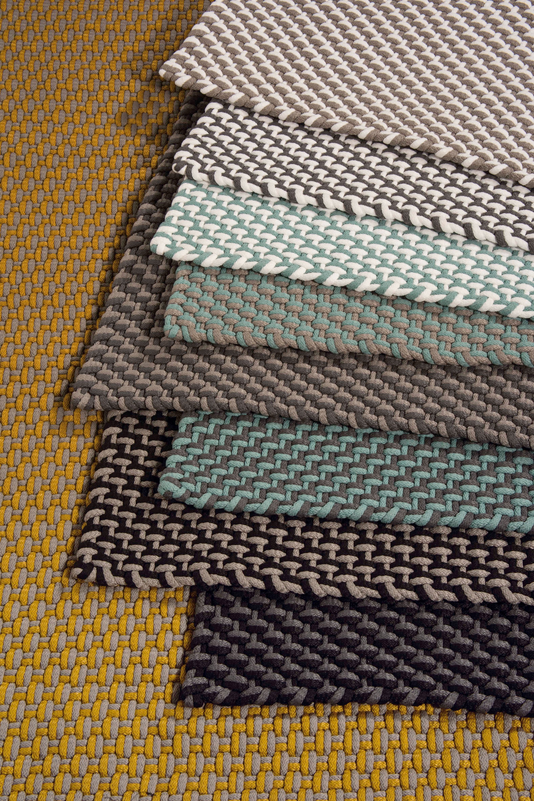 Thumbnail - PAD Fußmatte "SCOR" rechteckig 21 mm Höhe Schmutzfangmatte, handgewebt, Uni Farben, In- und Outdoor geeignet