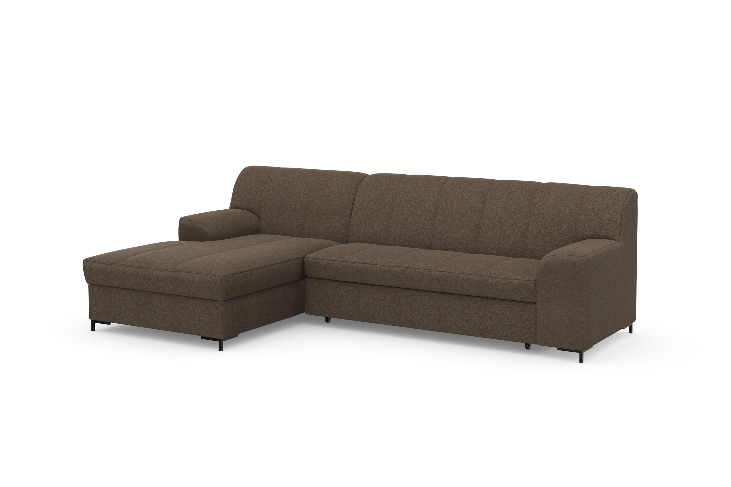 INOSIGN Ecksofa »Balme L-Form«, Inkl. Zierkissen, wahlweise mit Bettfunktion