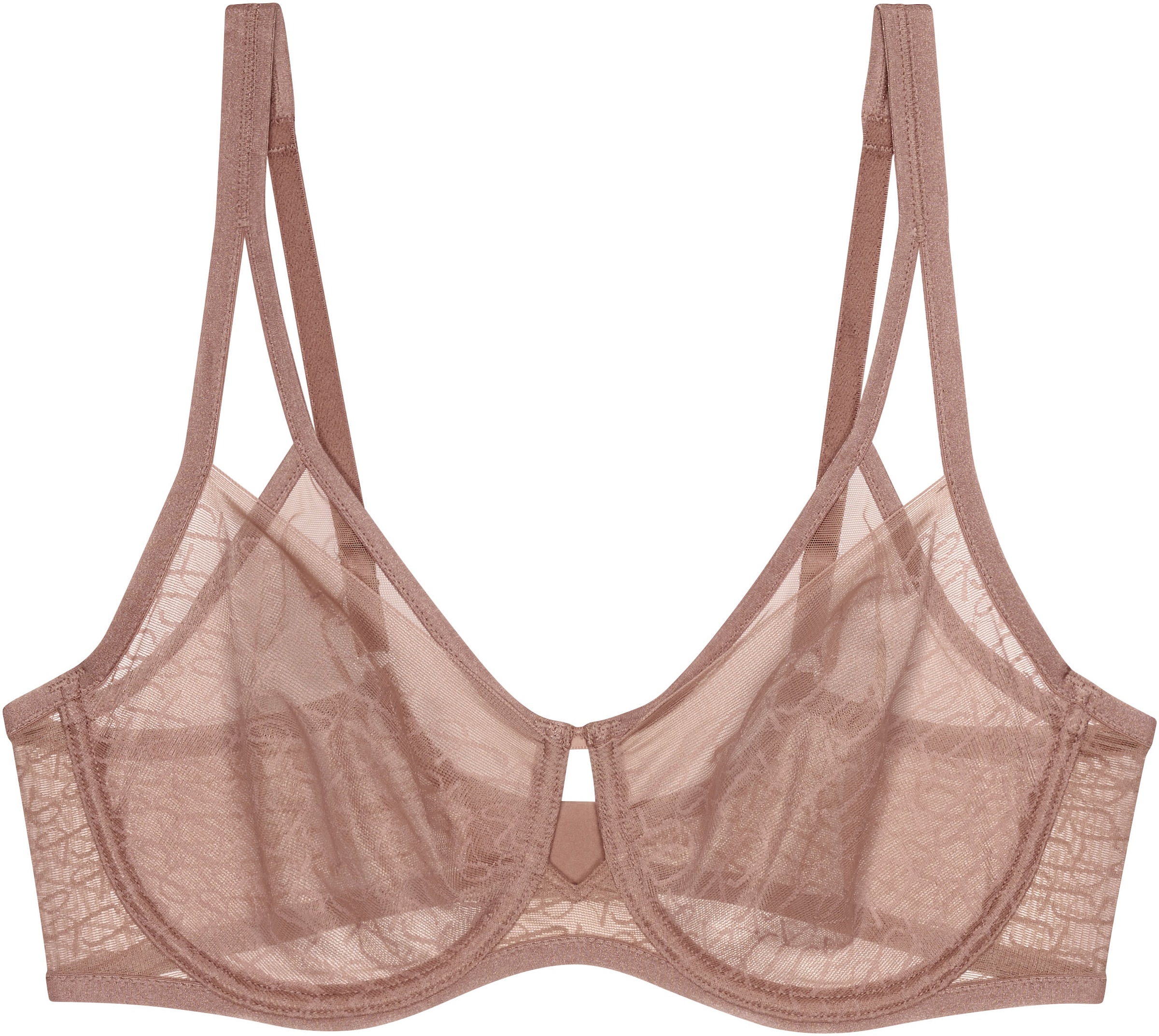 Triumph Minimizer-BH »Signature Sheer W01 EX«, verkleinert die Brust optisch um eine Cup-Größe, Spitze