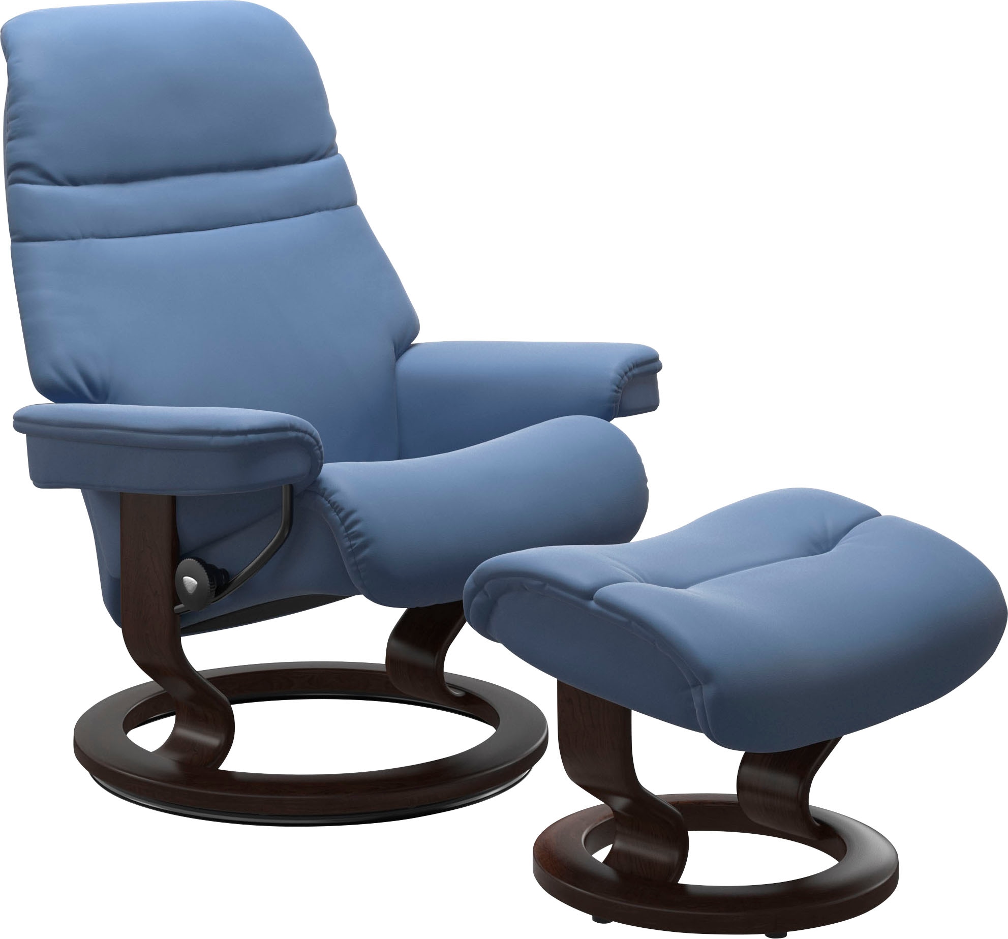 Stressless Fußhocker "Sunrise", mit Classic Base, Gestell Braun günstig online kaufen