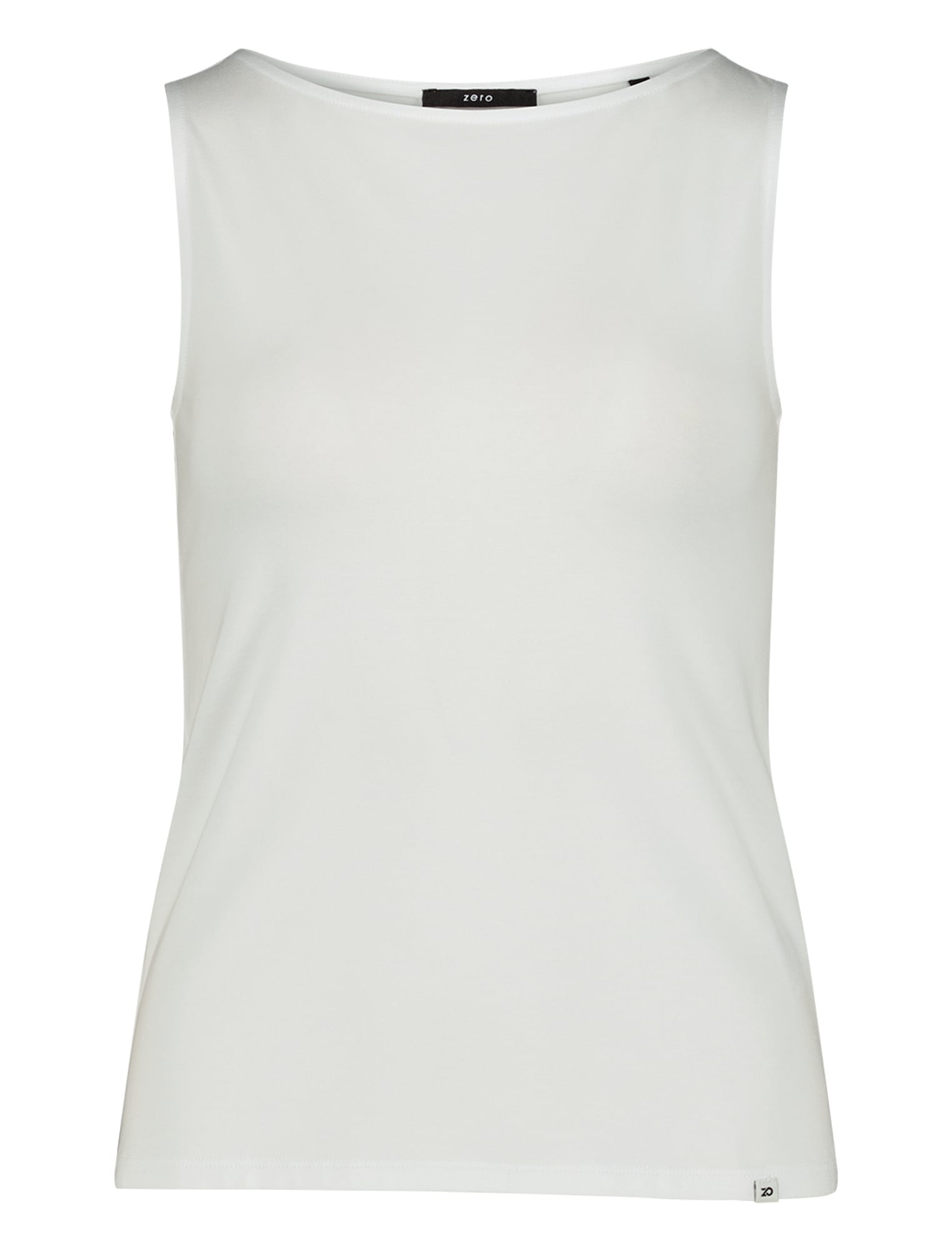 Zero Tanktop »Damen Shirt mit U-Boot-Ausschnitt« Material