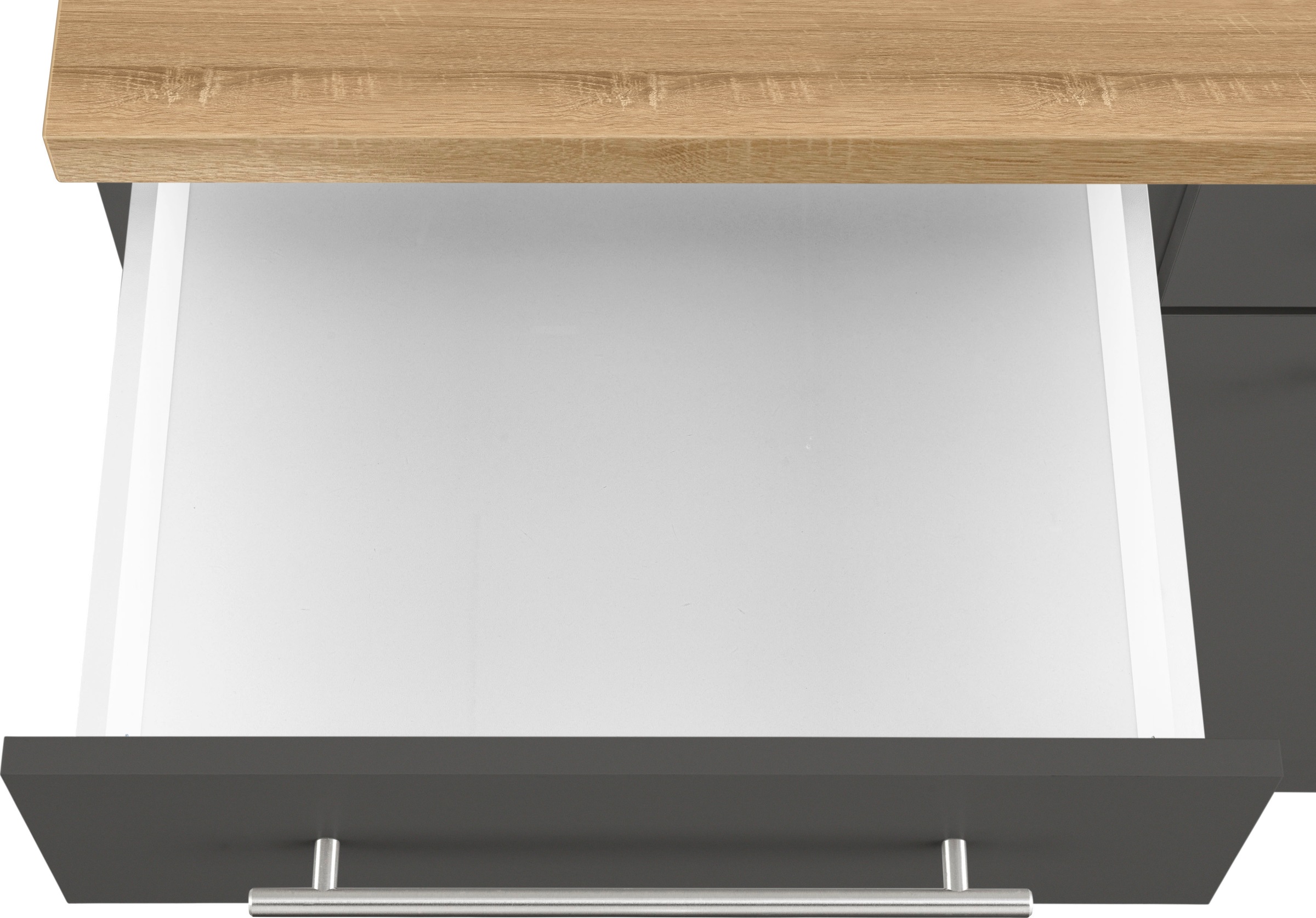 wiho Küchen Küchenzeile »Unna«, ohne E-Geräte, Breite 220 cm