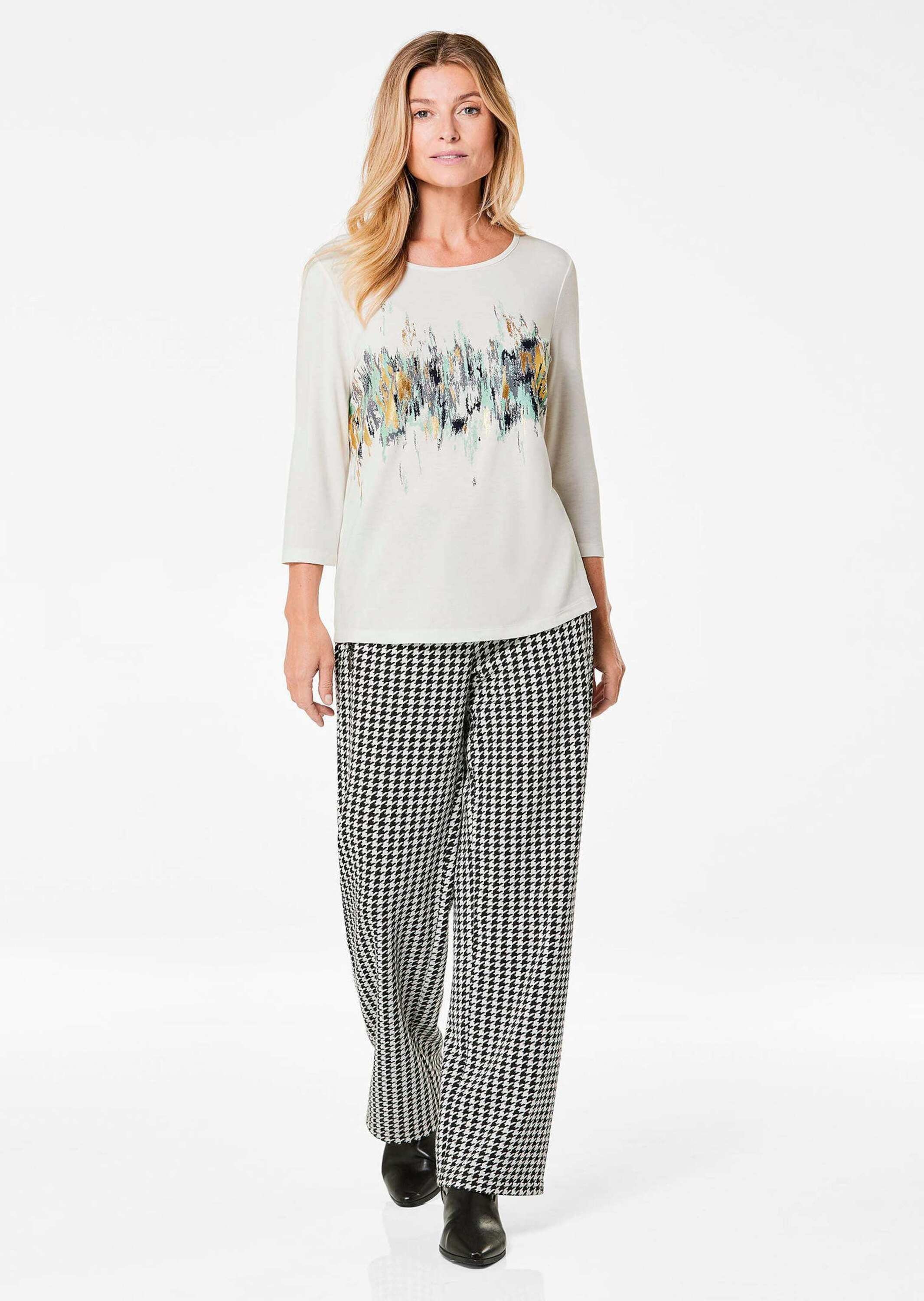 GOLDNER Print-Shirt "Kurzgröße Shirt" günstig online kaufen