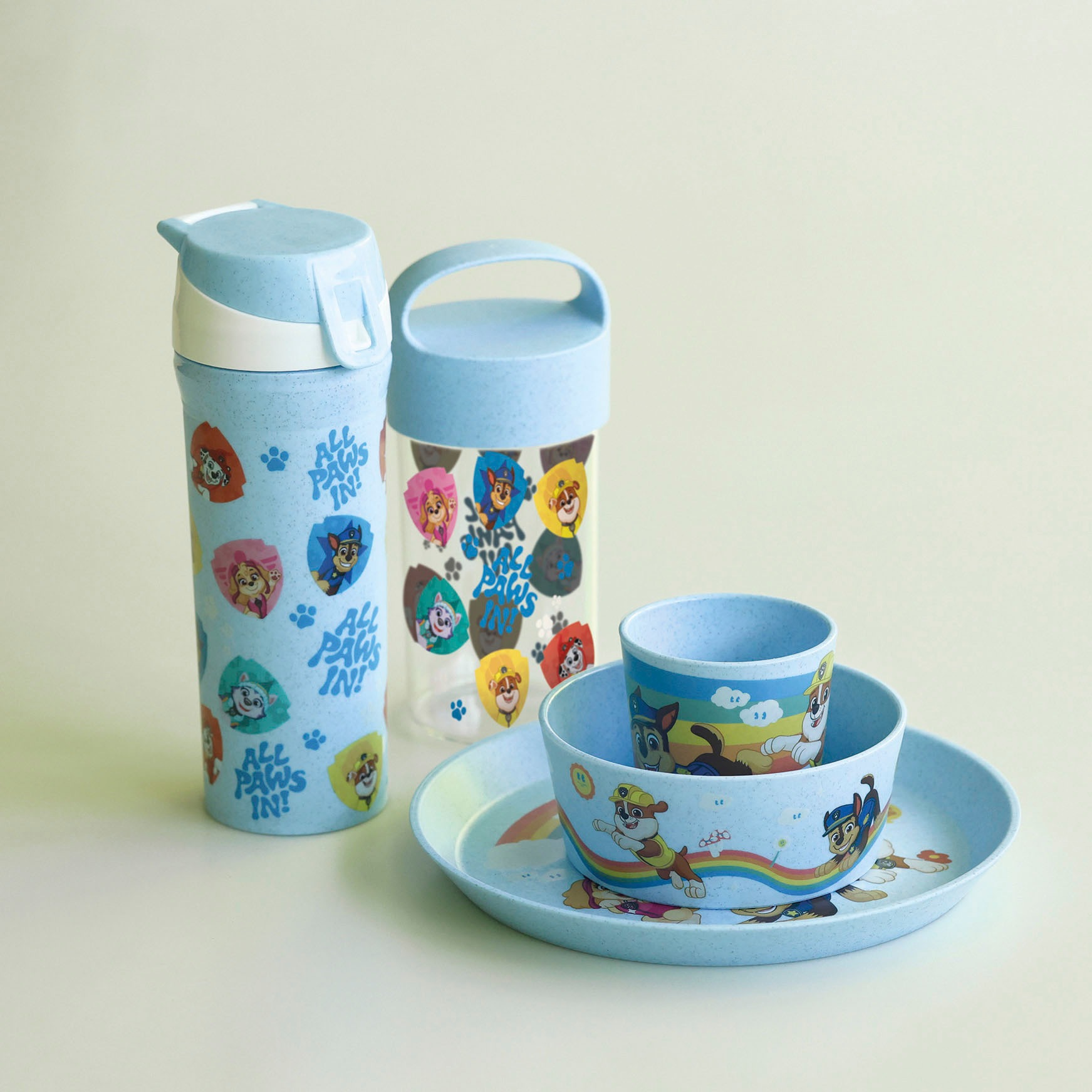 Connect Organic Baby-Geschirr PAW Patrol himmelblau 3 El.