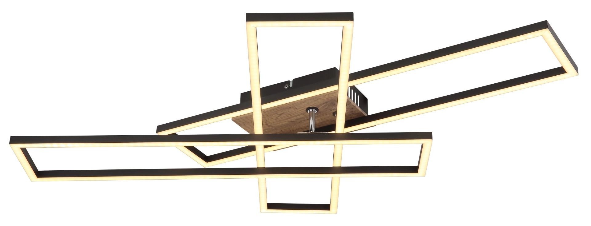 GLOBO LIGHTING LED Deckenleuchte »DAKARI«, Leuchtmittel LED-Modul | LED fest integriert, Deckenlampe, beweglich, Wohnzimmer, Schlafzimmer