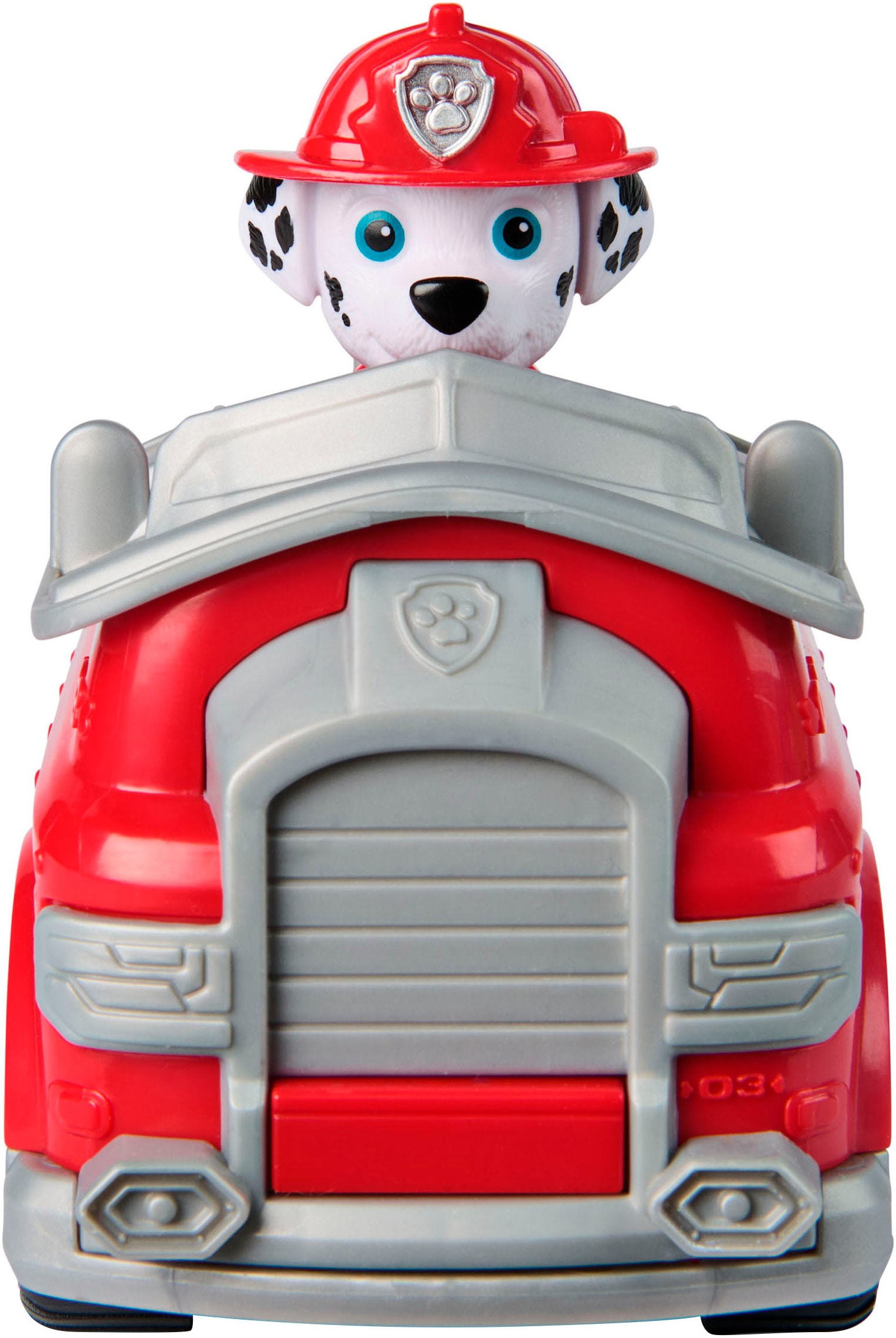 Spin Master Spielzeug-Auto »PAW Patrol, Sust. Basic Vehicle Marshall«, zum Teil aus recycelten Material